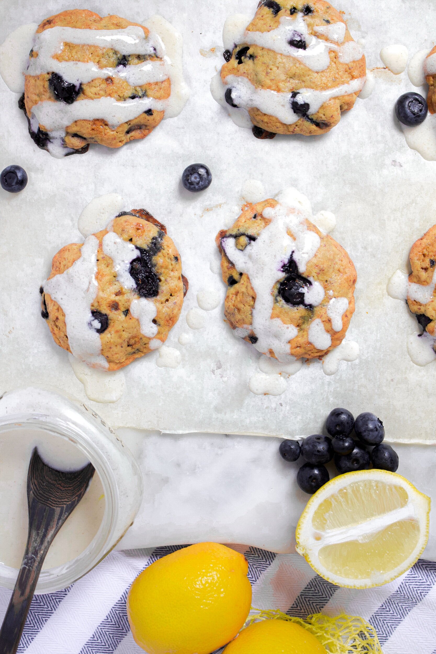 Blueberry Lemon Muffin Tops