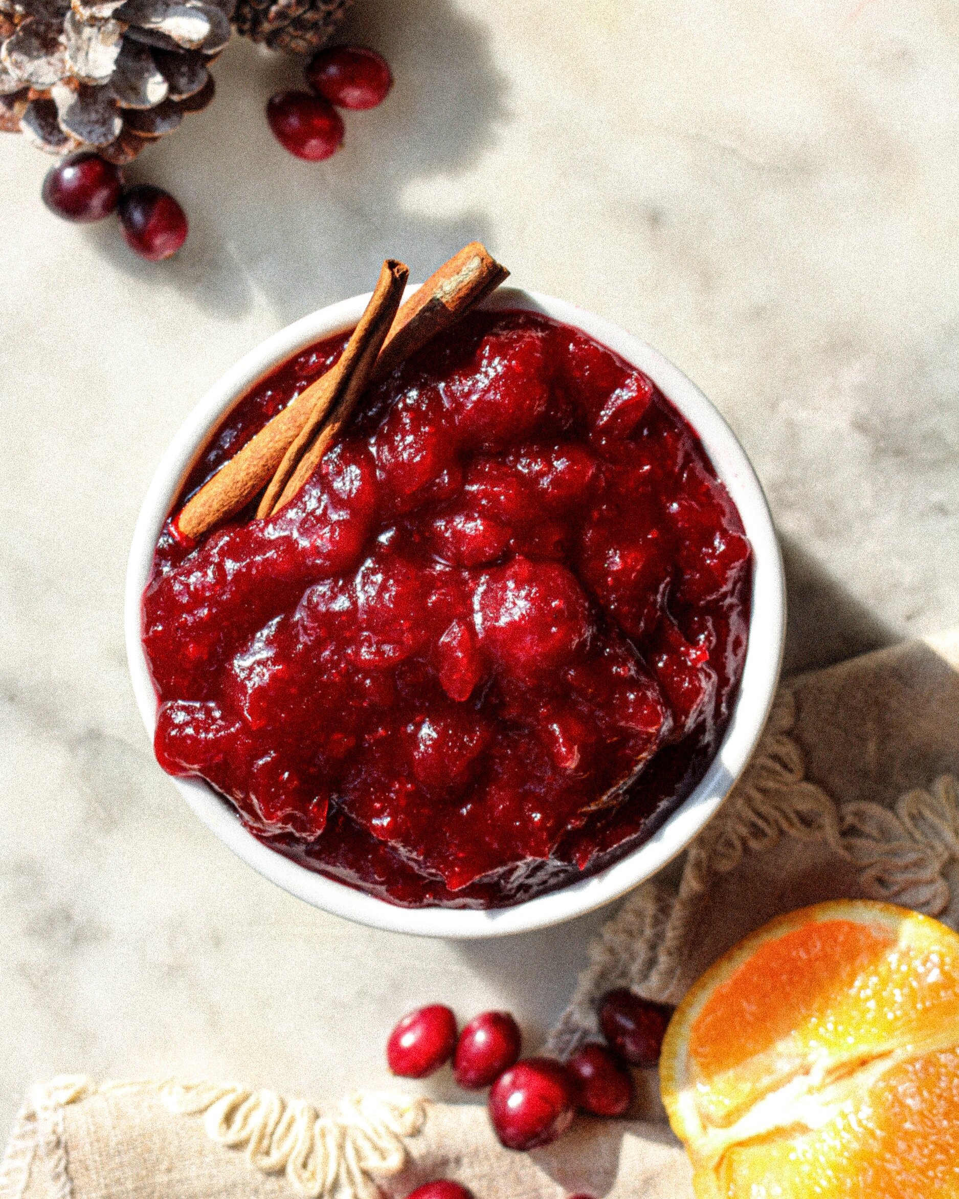 Spiked and Spiced Cranberry Ssuce — Lahb Co. Eats