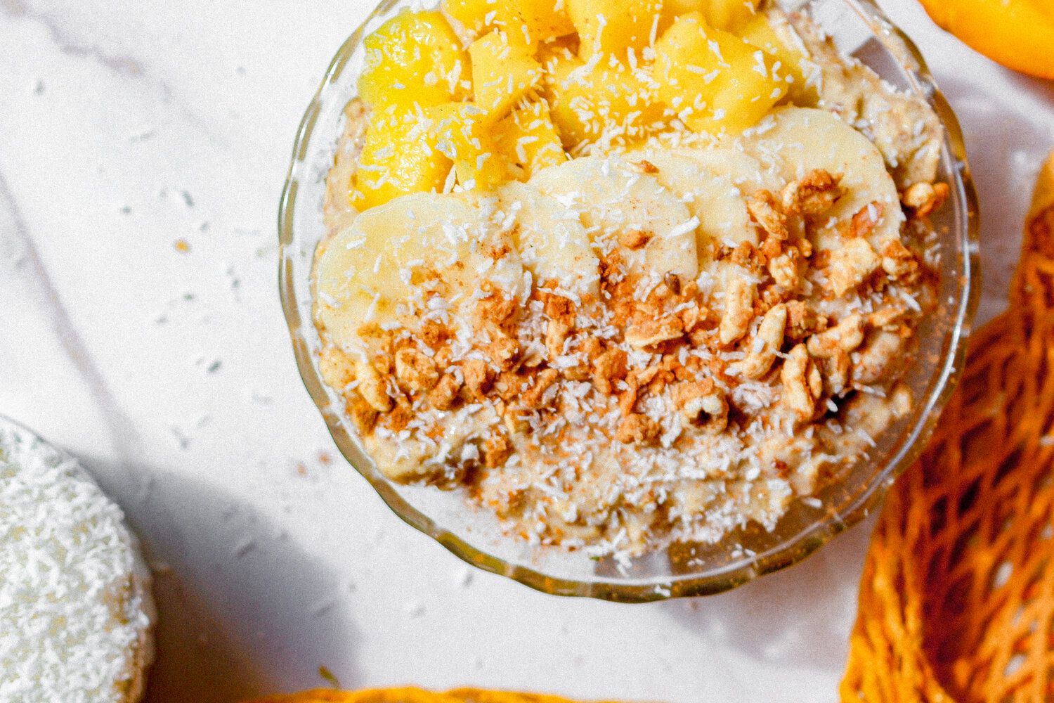 Spiced Mango and Coconut Overnight Oats — Lahb Co. Eats