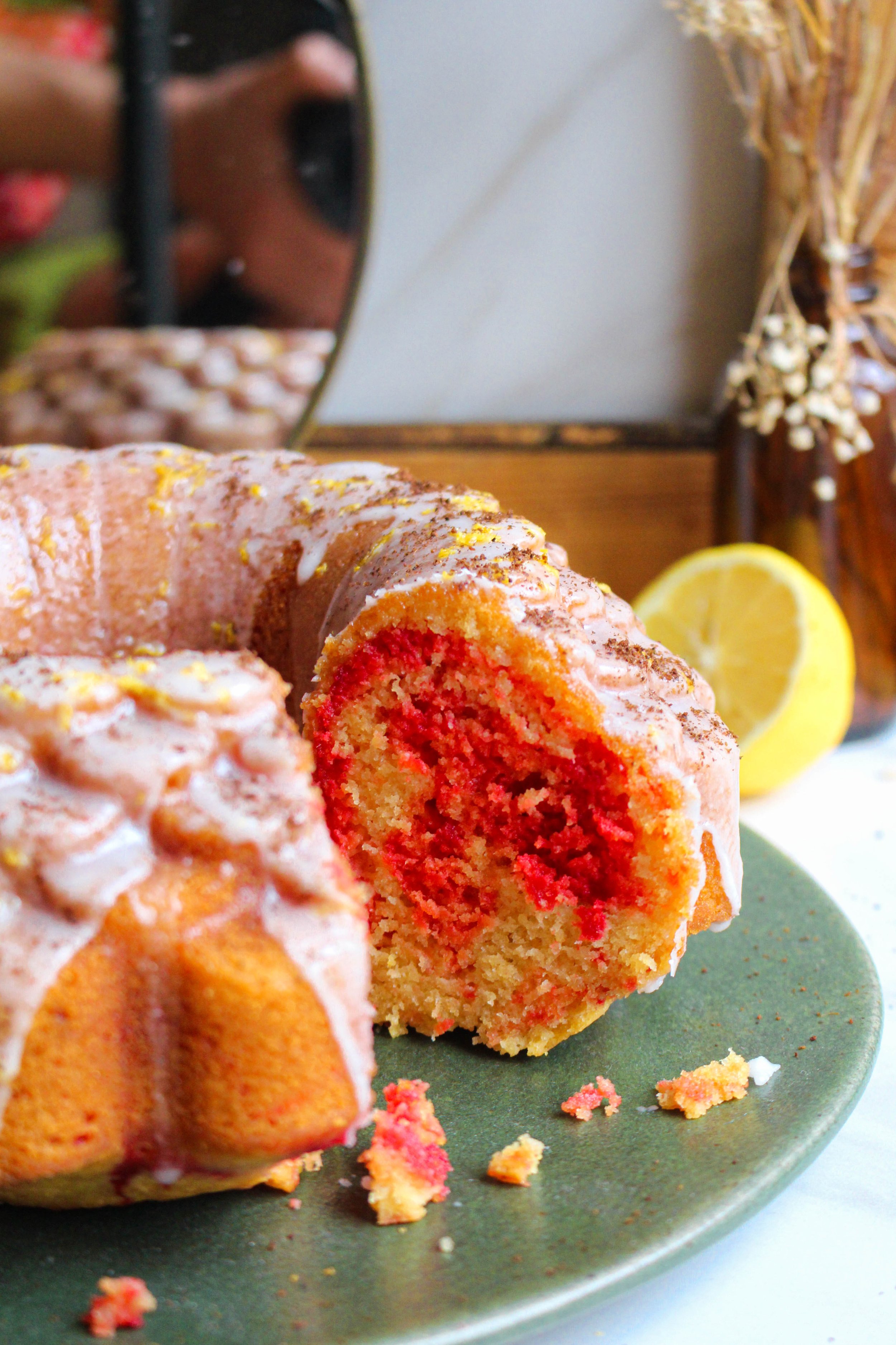 Olive Oil Bundt Cake With Beet Swirl Recipe - NYT Cooking