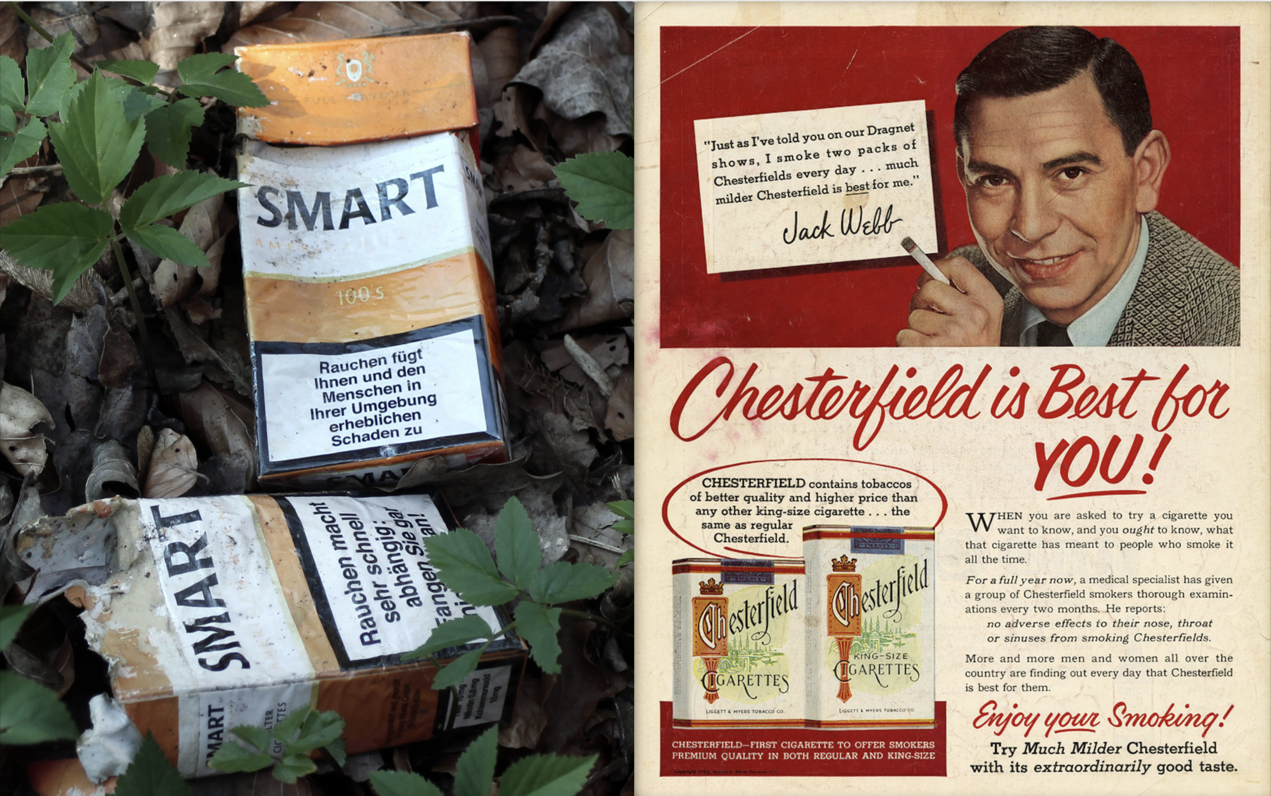 Trouble - Cigarette Ads