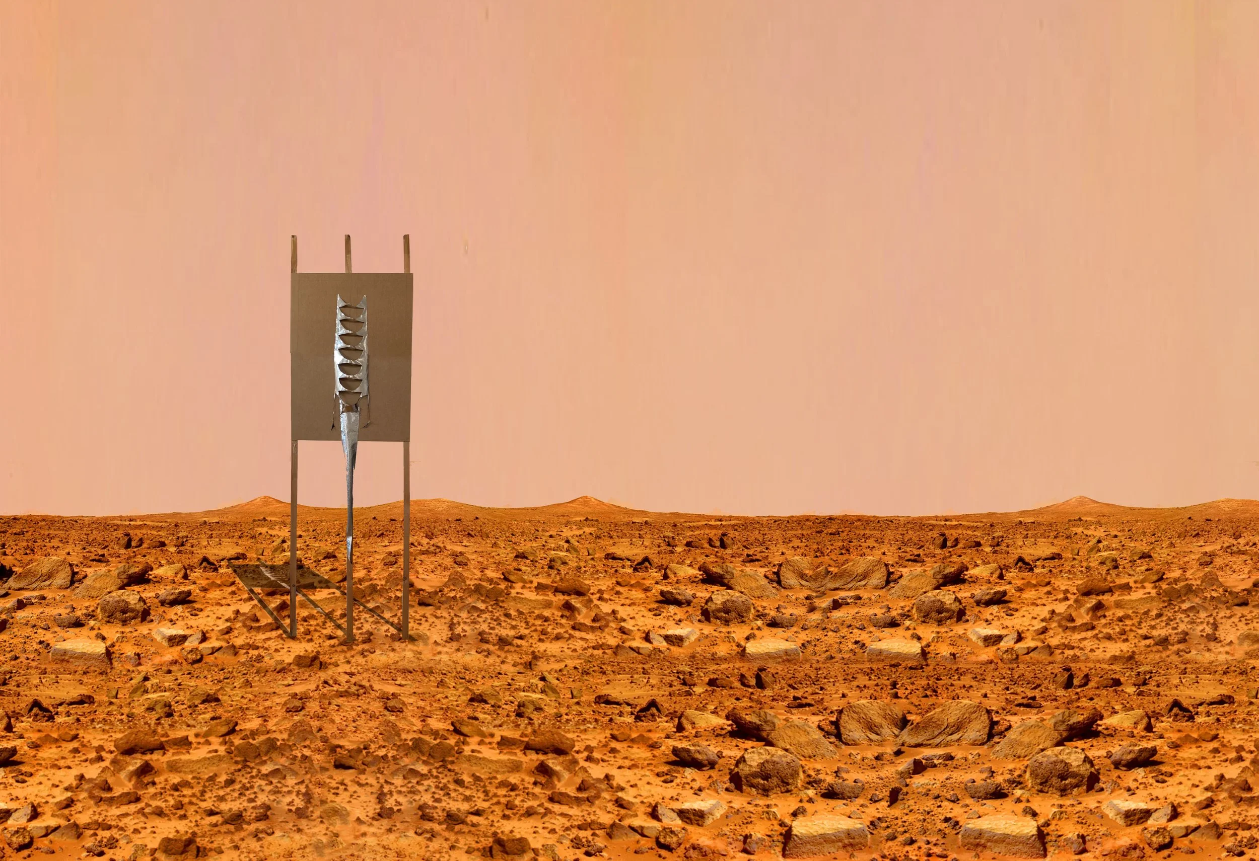 Caterina Verde, "Flag for a Martian Landscape," 2022, Edition of 3, printed on Hahnemuhle Photo Rag Ultra Smooth, 24 x 34 inches.
Auction price no longer available