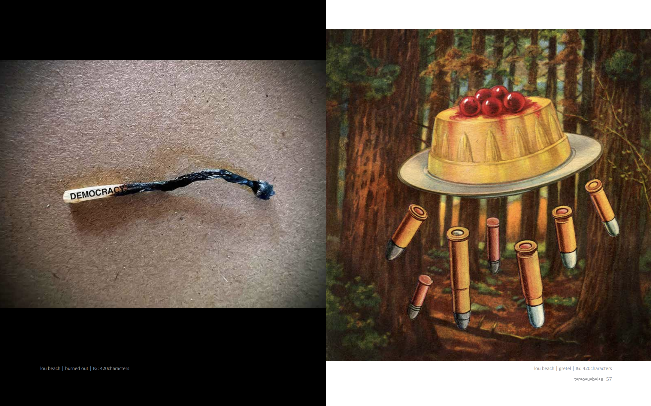 lou beach | gretel | IG: 420characters