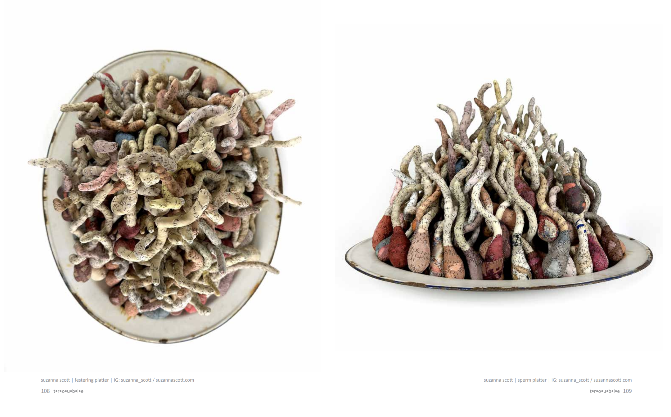 suzanna scott | festering platter | IG: suzanna_scott / suzannascott.com