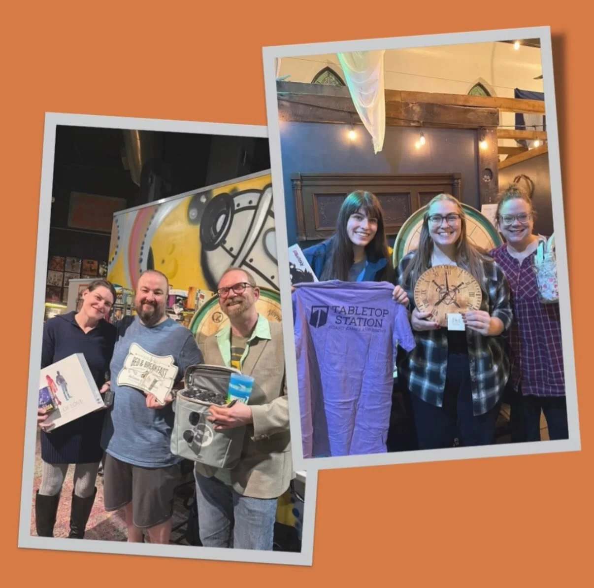 🏆Congrats to Ally and Anthony for winning the 3rd and 4th rounds of The 2nd Annual Youngstown Crokinole Classic and to Kaitlyn, Mike, Christy, Jessie & Jessica for moving on to the finals! 
Thanks to @scheetz_lumber , @birdfishbrew & @noble