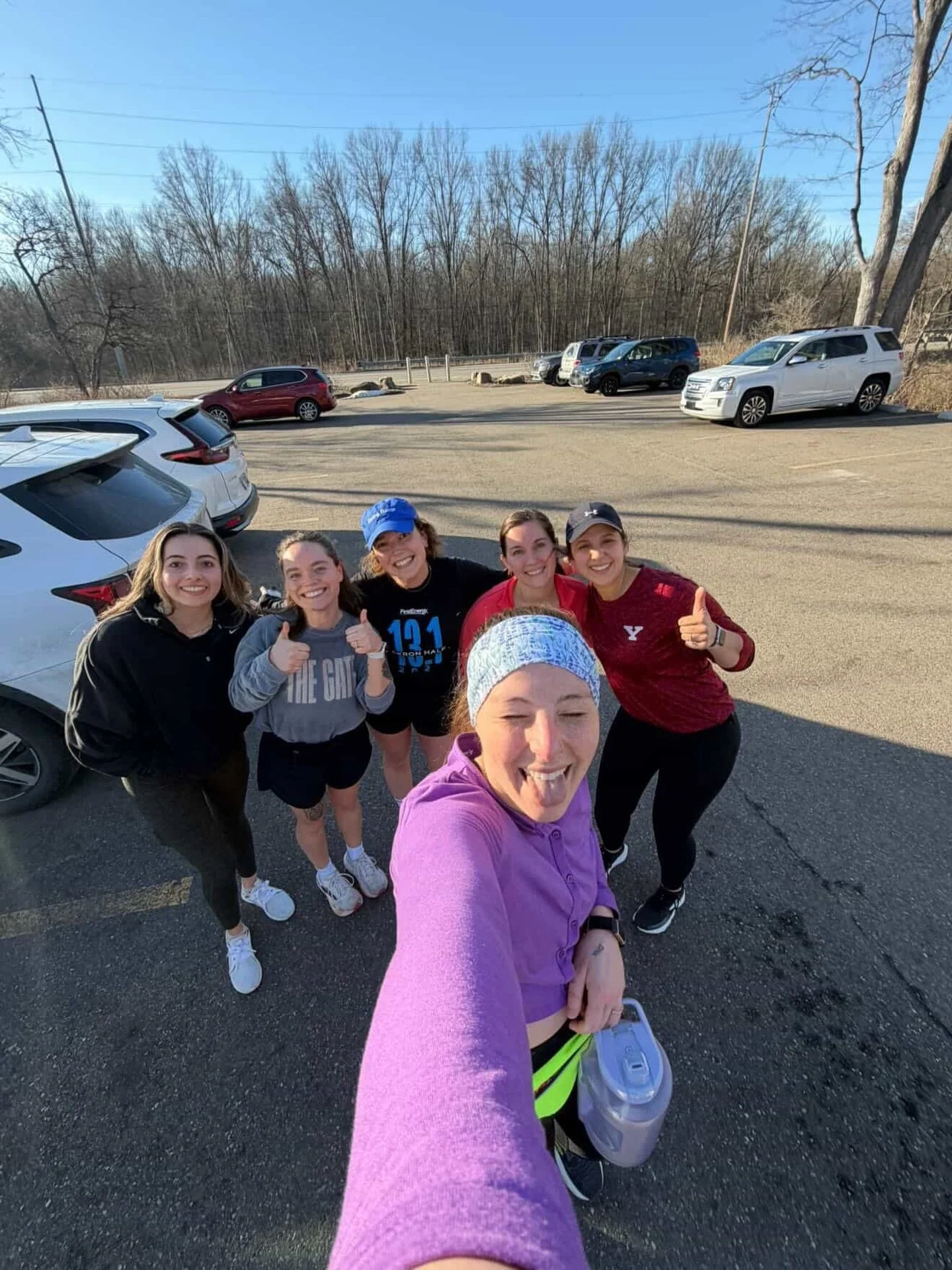 1st jog with @strideandsiprunclub ☀️
Thanks for being so welcoming! 🧡💛 
Looking forward to more consistent runs.

@branchstreetcoffee 
@frankscafe_