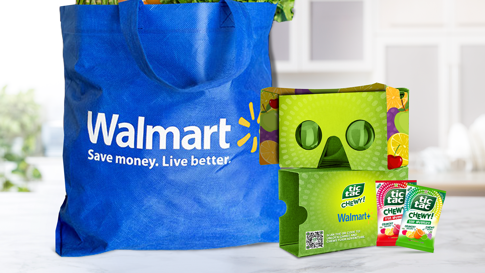 Walmart Sampling with VR Headset