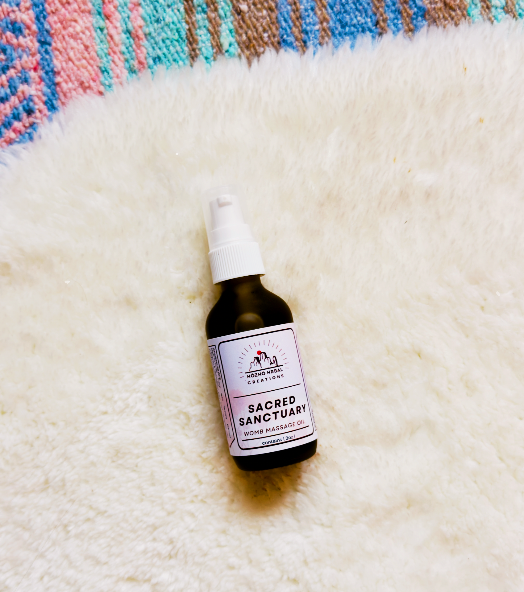 Sacred Sanctuary Womb Massage Oil
