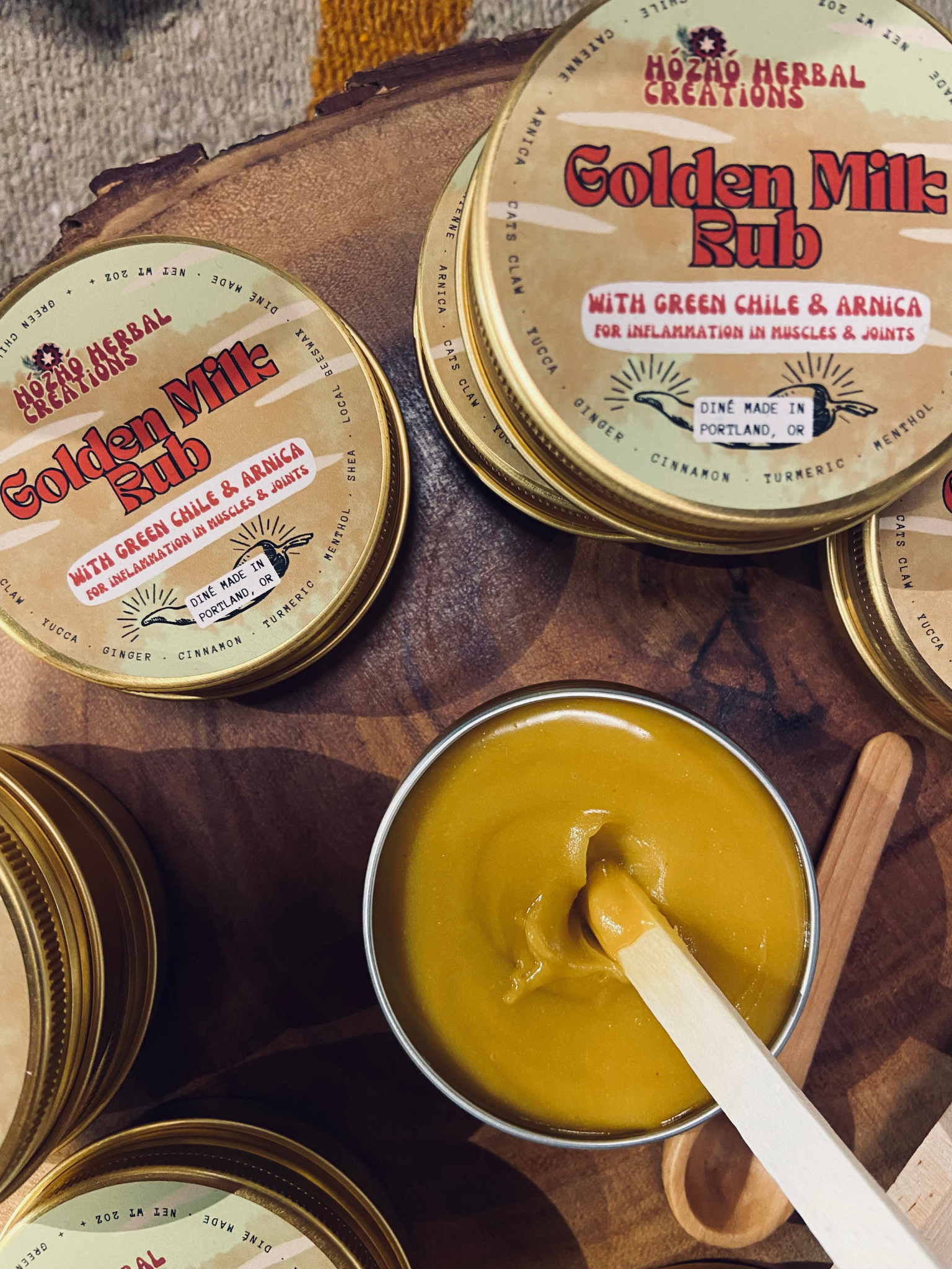 Golden Milk Rub