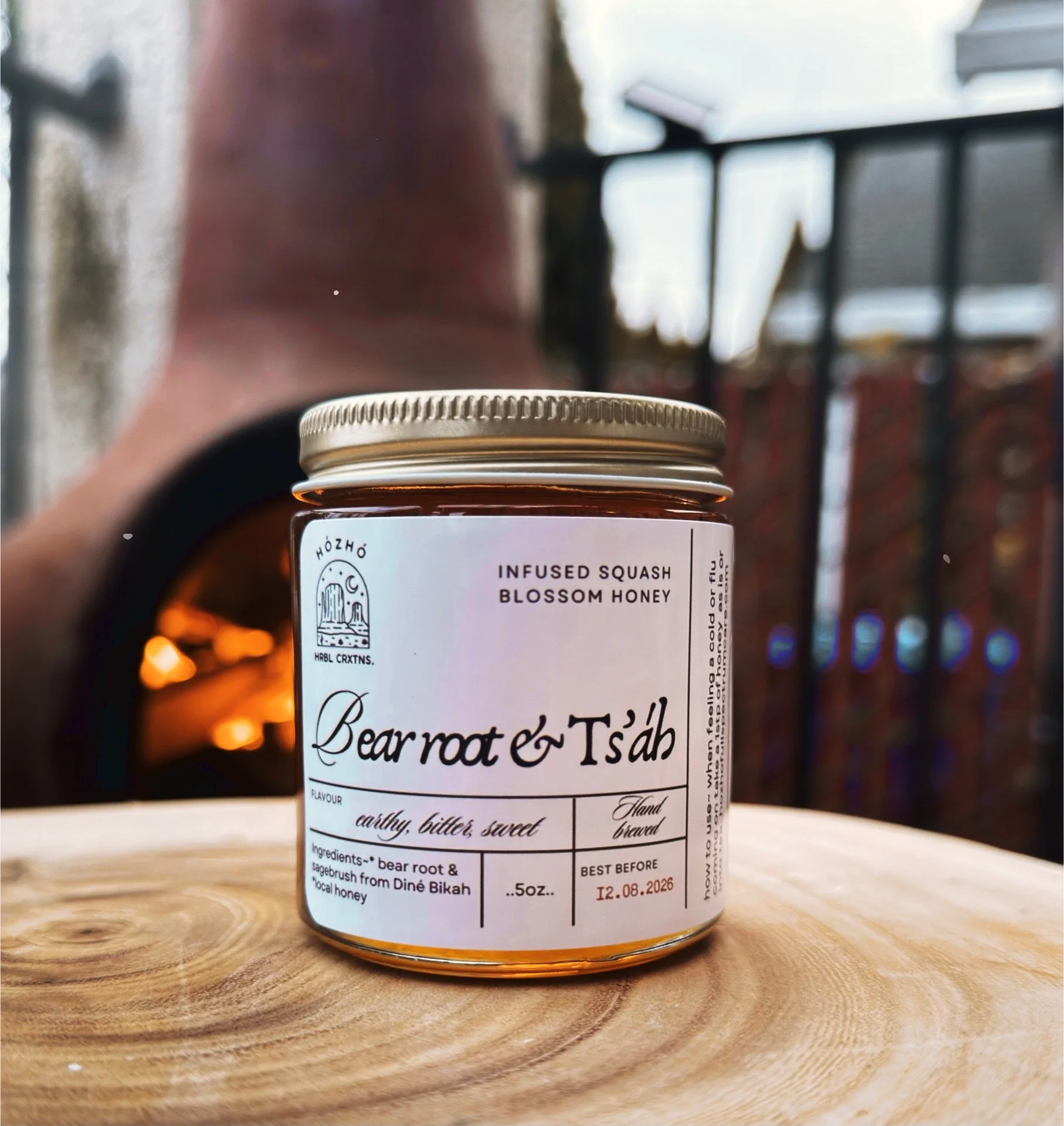 Bear Root & Ts'áh Infused Honey