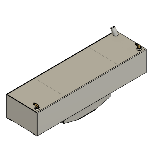 Midship Fuel Tank ( dxf files and cut plans only)