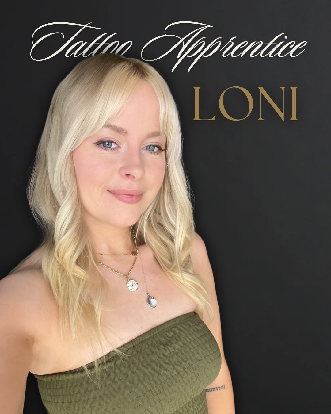Meet Loni — Our New Tattoo Apprentice ✨
Loni’s passion for creating started young, and after attending her first tattoo convention in Minneapolis, she knew tattooing was the path she was meant to take. She’s now apprenticing under