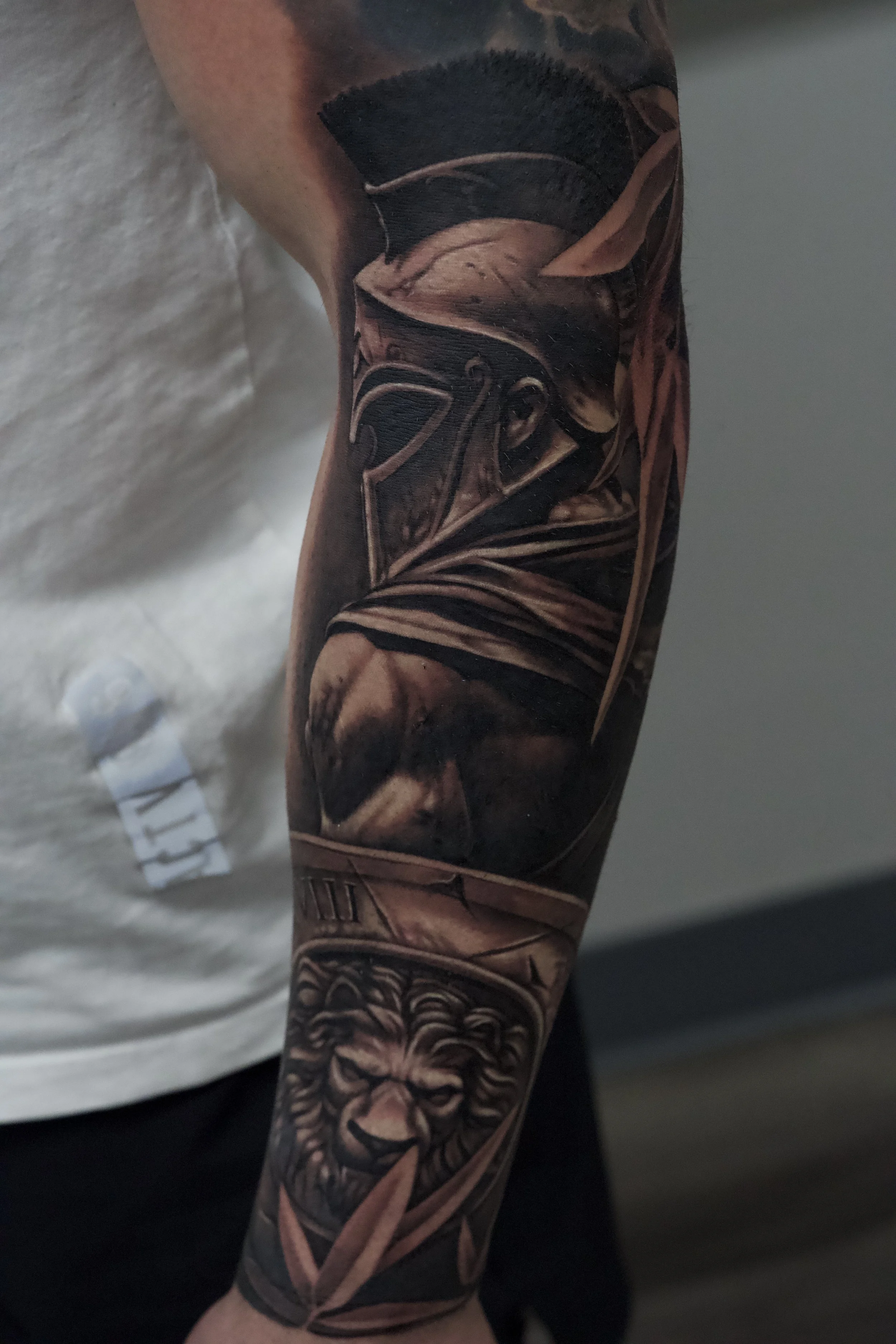 Local Tattoo Artist Mesa AZ Traditional Portrait Tattoos Red Art