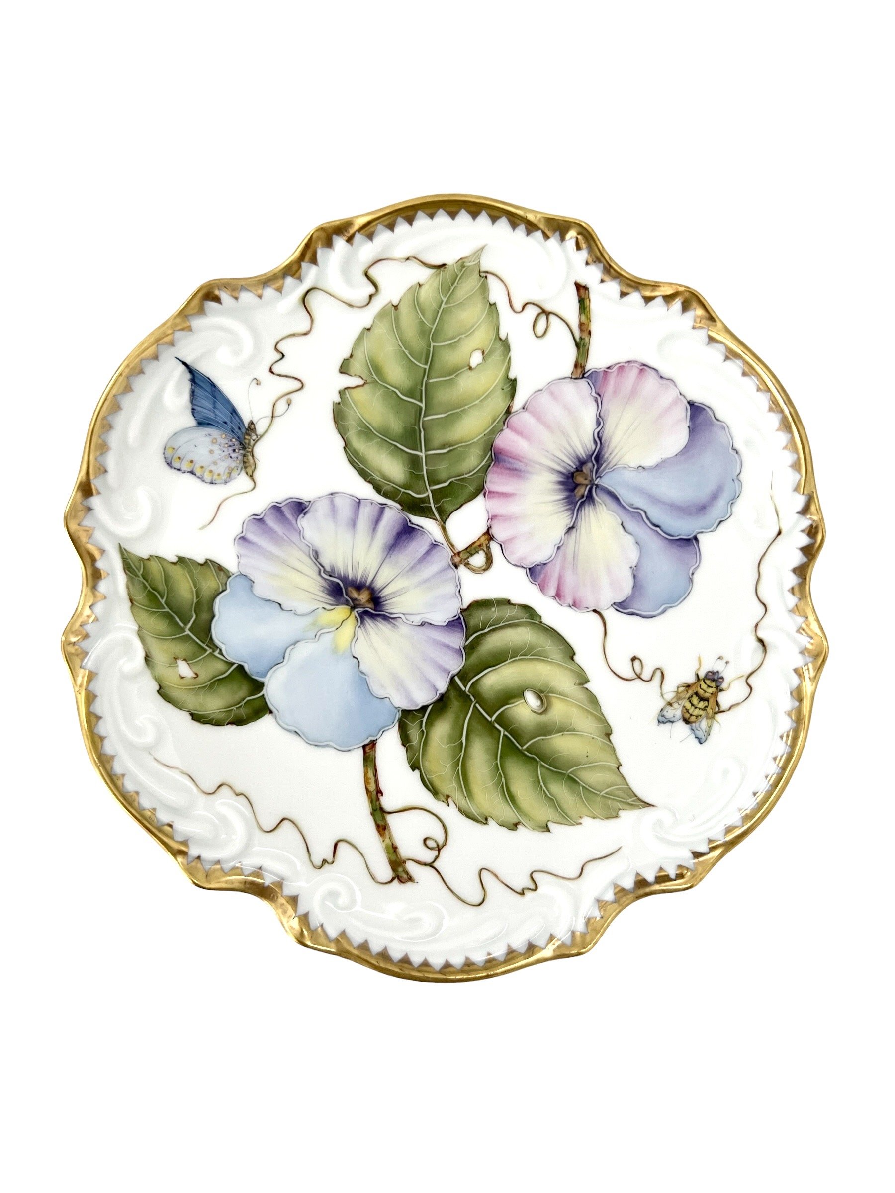 PP2 - Pansy Bread and Butter Plate