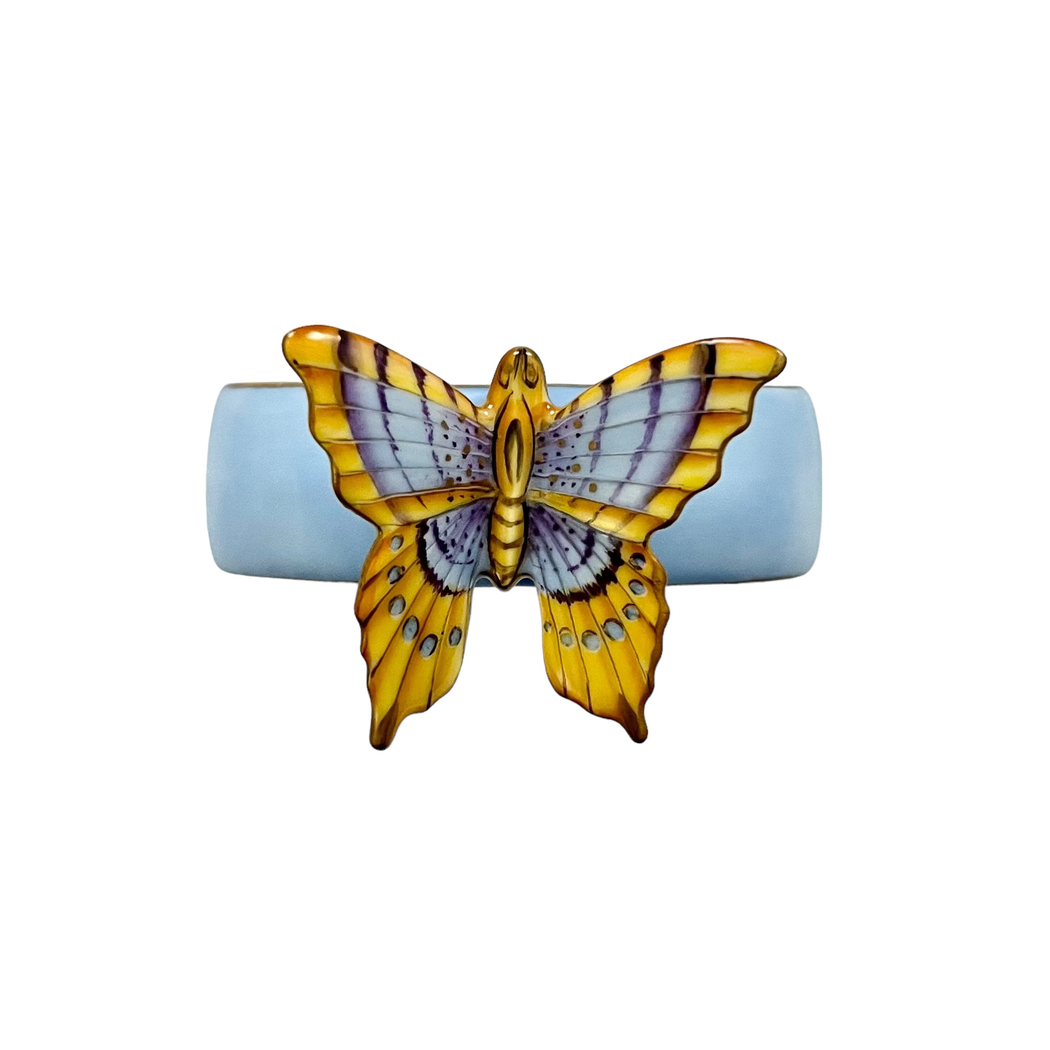 H39 - Light Blue Napkin Ring