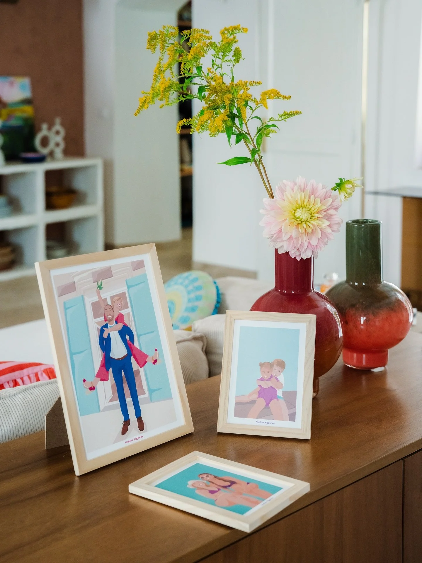 Quelques mignonneries illustr&eacute;es 🌸

Photo : @cabinet.poetique 

#cadeauunique #cadeaupersonnalis&eacute; #deco #posterdeco #posteraffiche #affichepersonnalisee #decomaison #decocouleur