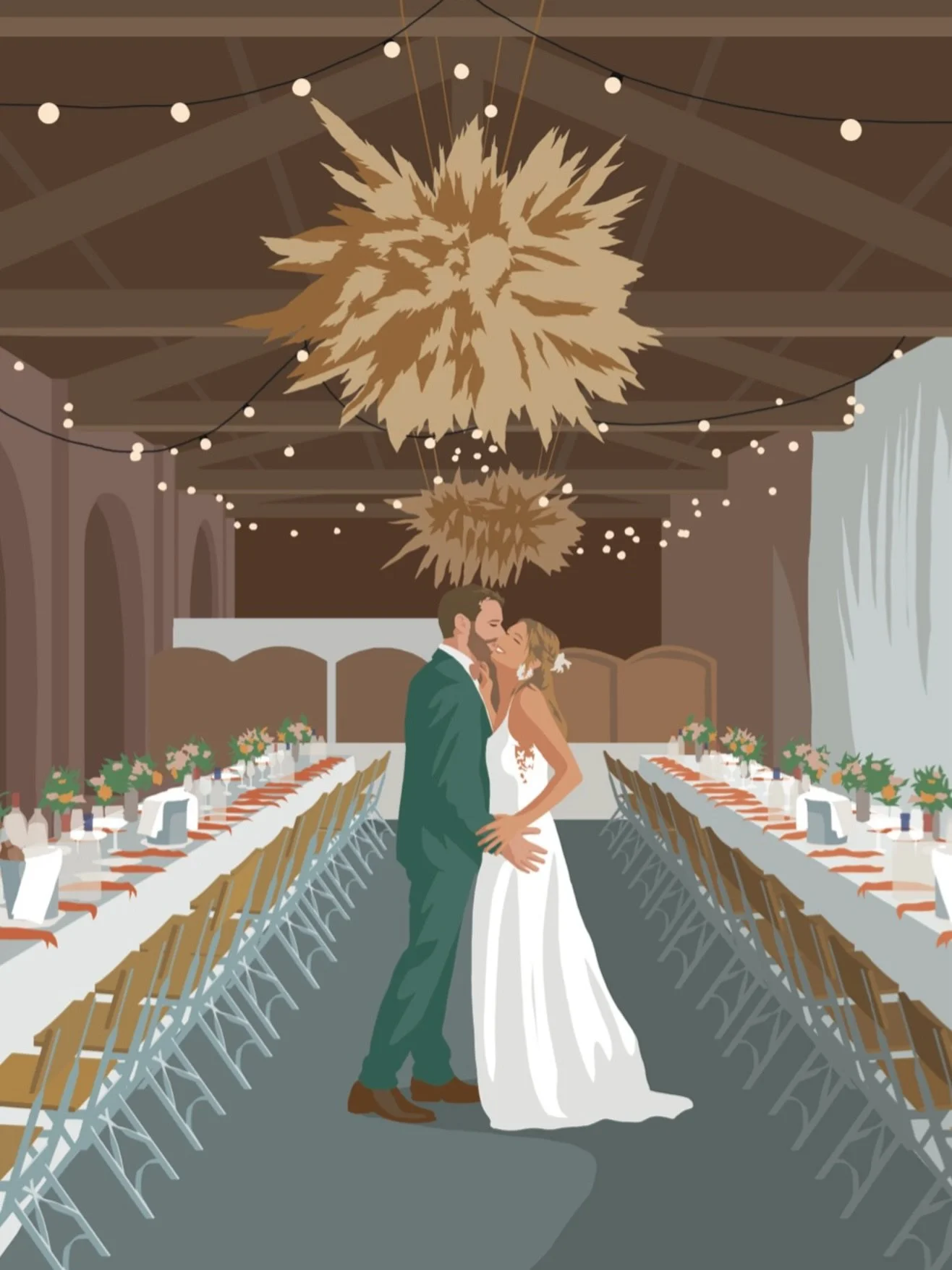 Parfois, il suffit d&rsquo;un regard &eacute;chang&eacute;, d&rsquo;une lumi&egrave;re qui traverse une jolie salle, d&rsquo;un moment suspendu&hellip; et tout devient souvenir 💕
C&rsquo;est exactement ce que j&rsquo;aime illustrer : vos instants qu