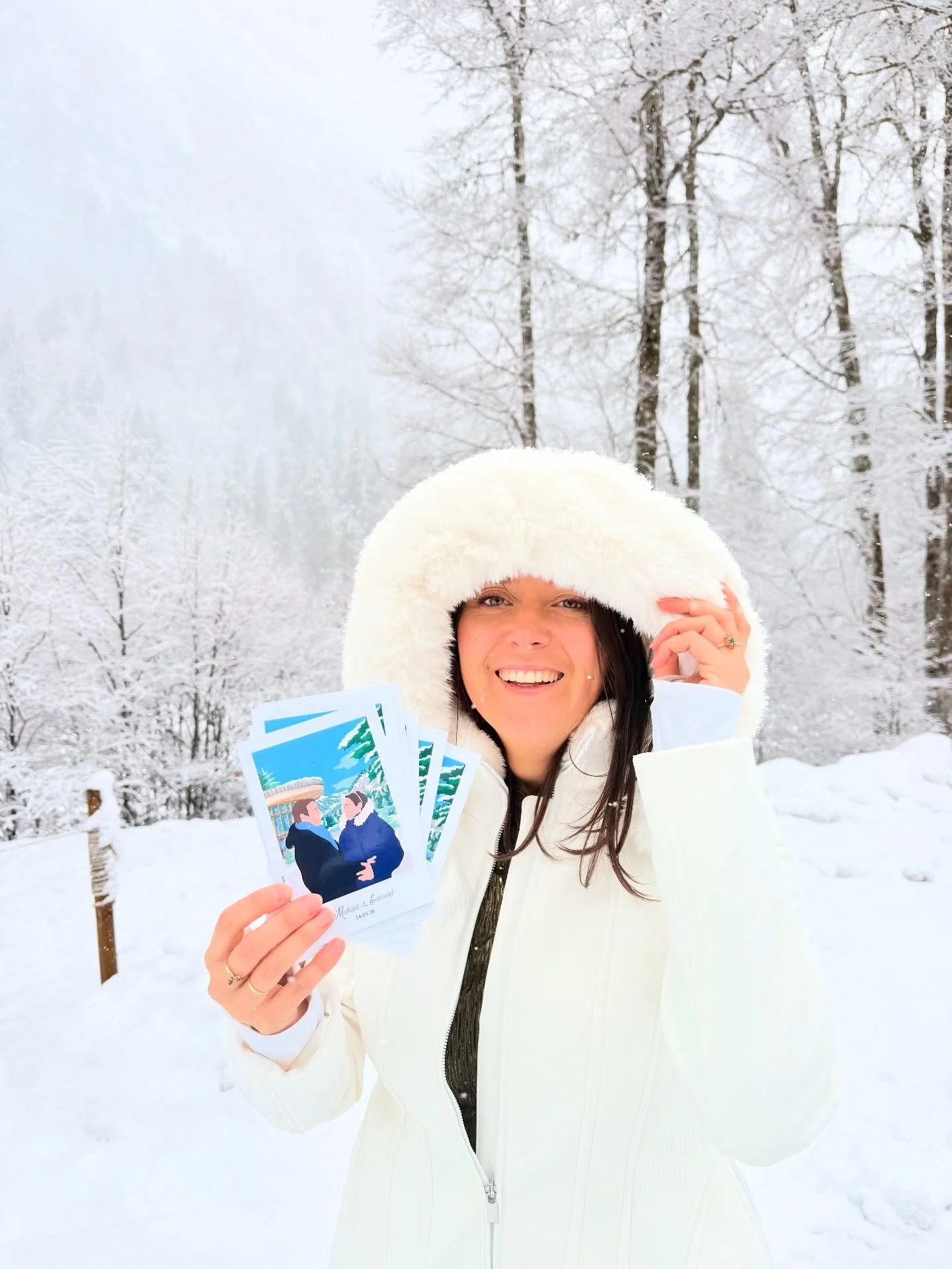 Retour en images sur le Bar &agrave; Portraits de Mathilde &amp; &Eacute;douard ❄️✨

Un mariage sous la neige, une ambiance compl&egrave;tement f&eacute;erique&hellip;
J&rsquo;avais d&rsquo;ailleurs illustr&eacute; leur domaine pour que chaque portra