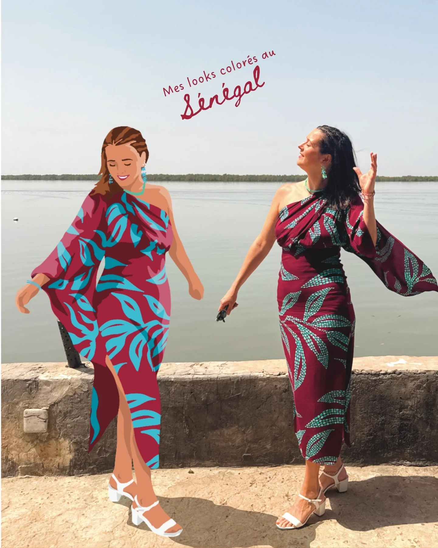 Dites moi en commentaire lequel est votre pr&eacute;f&eacute;r&eacute; 💕👀

#ootd #lookcolor&eacute; #tenuemariage #modecolor&eacute;e #drawoutfit