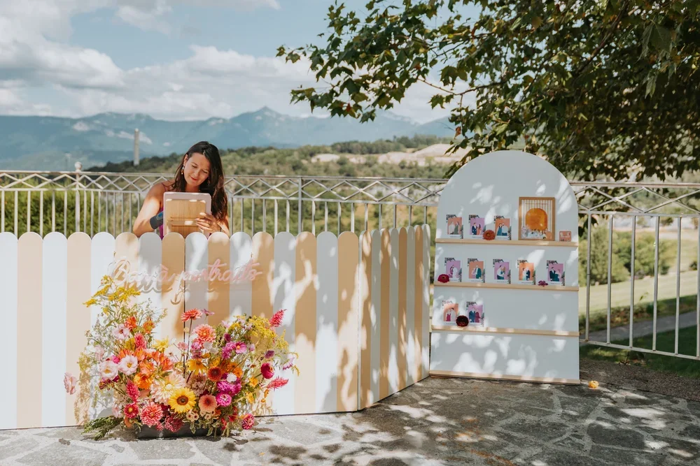 Bar à Portrait mariage : comment ça se passe le jour J ?