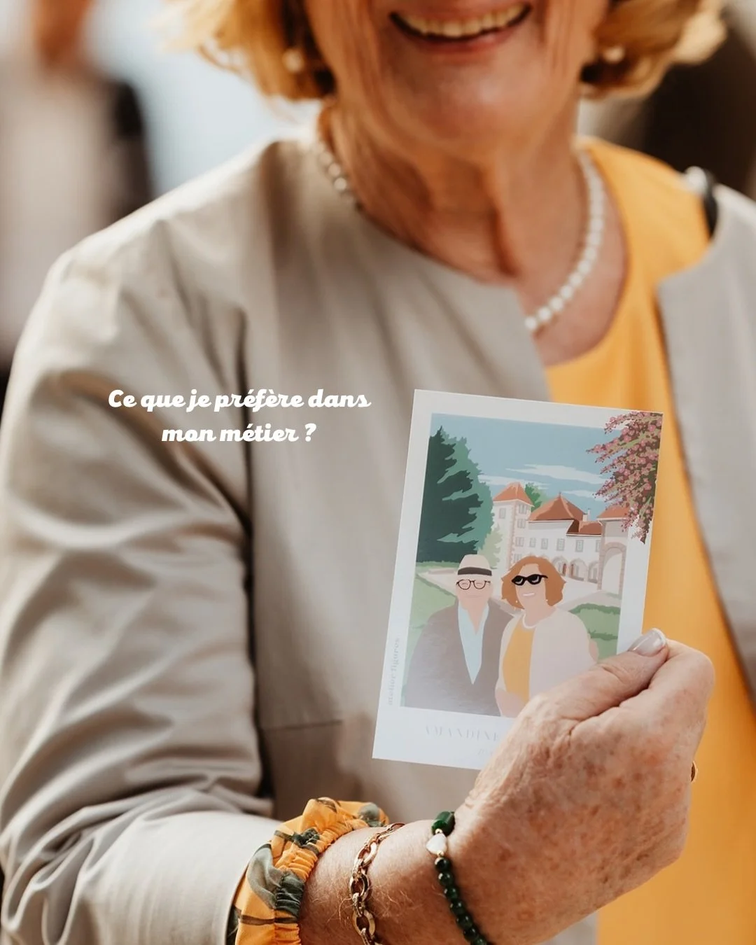M&ecirc;me si j&rsquo;adore dessiner, le plus satisfaisant reste de voir votre r&eacute;action et d&eacute;couvrant vos portraits ✨🥹

Lieu : @chartreusedepomier 
Photographe : @marina.m.capturer 

#baraportraits #cadeauinvit&eacute; #cadeauinvit&eac