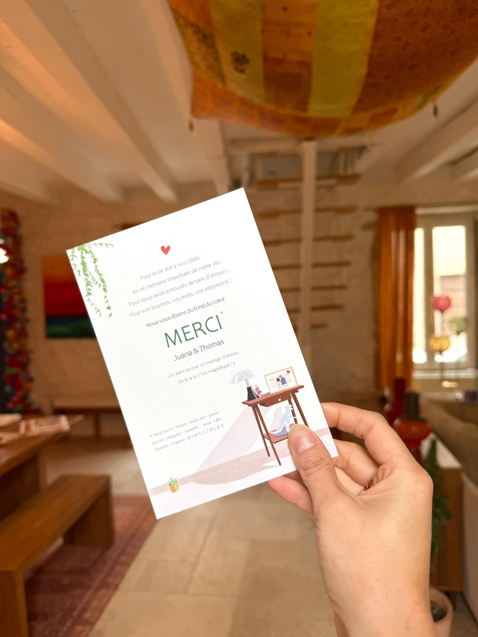 Faire part mariage sur mesure