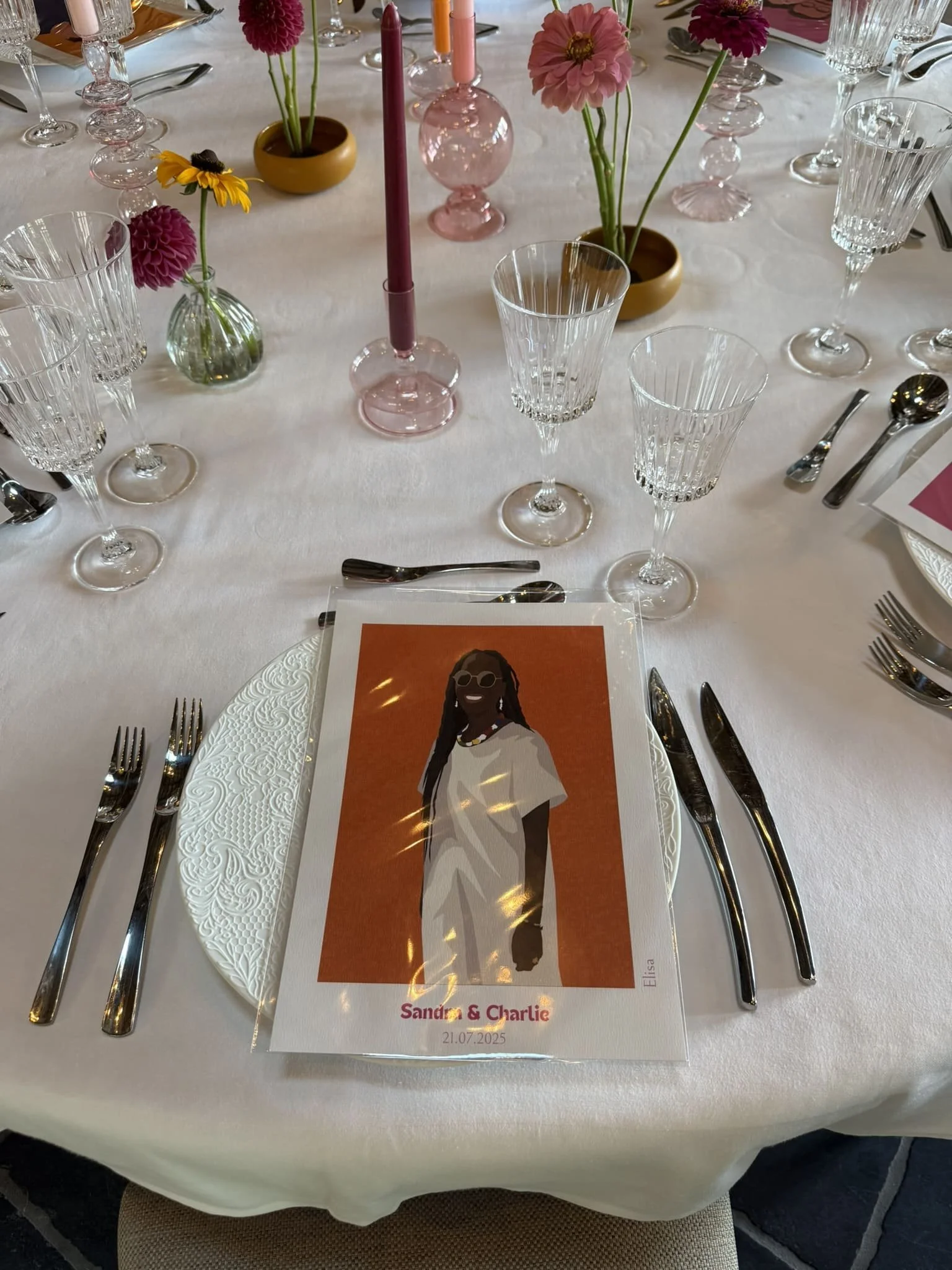 Marques places mariage