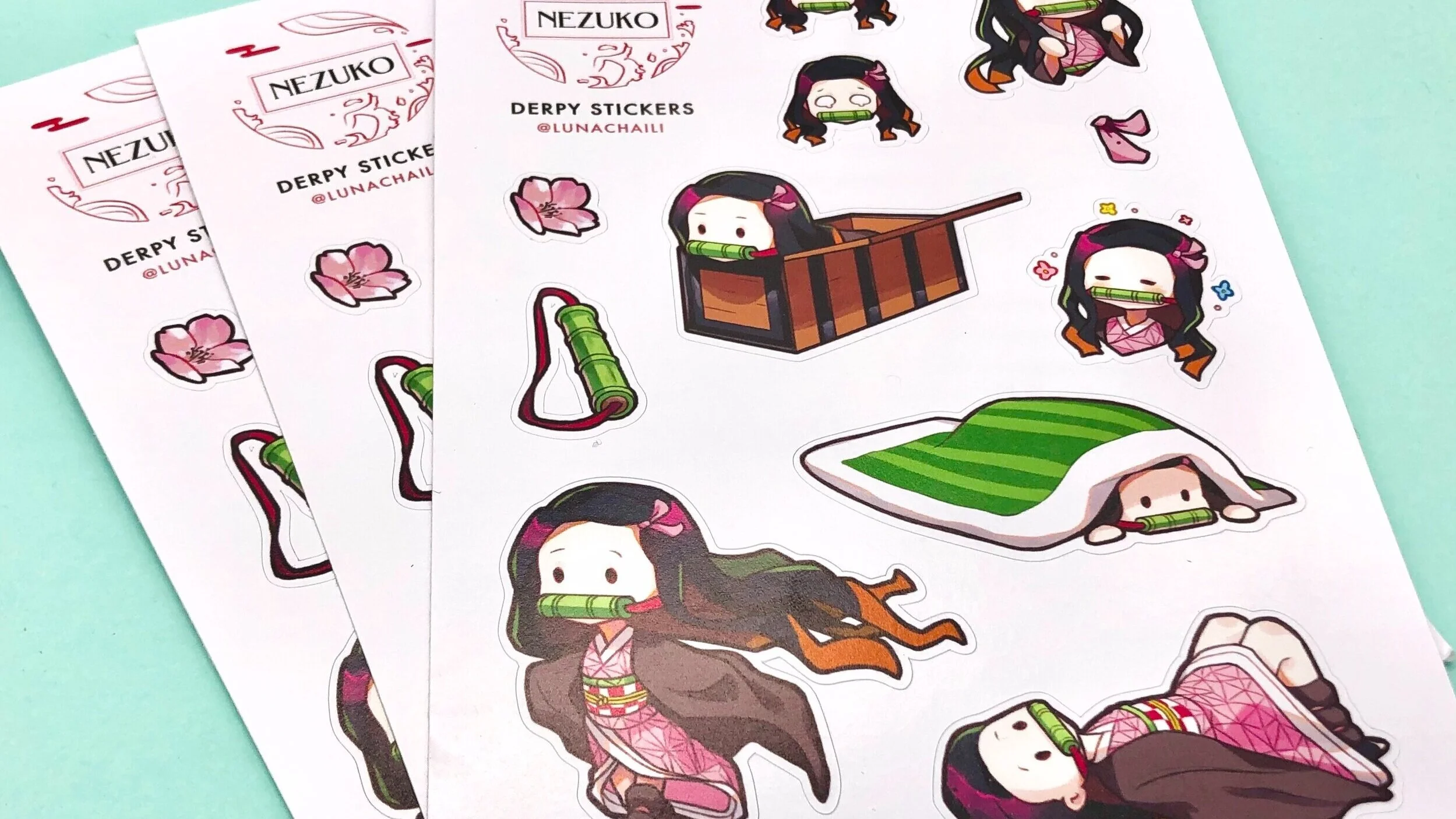 how to make stickers without dying luna chai