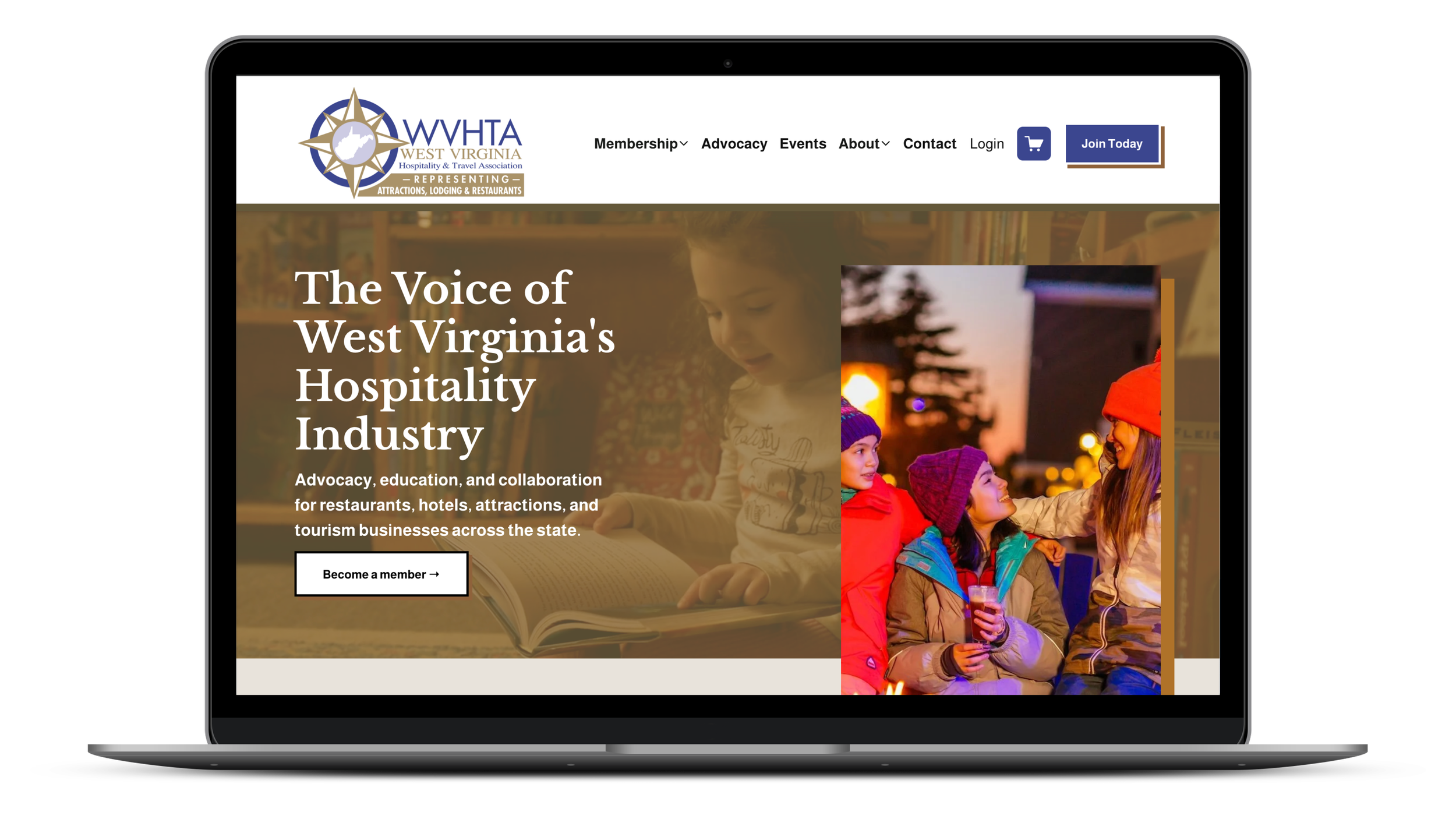 WV Hospitality & Travel Association
   
[Click the image to see the current website]
