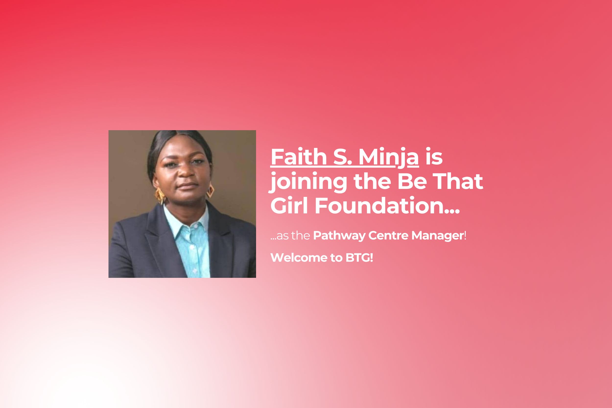 Women’s Self-Determination and Agency: A Conversation with Faith S. Minja, Be The Girl Foundation’s New Pathway Centre Manager
