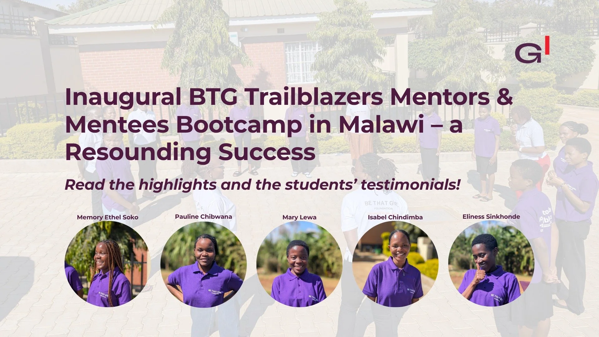 🌟 A Milestone for Malawi&rsquo;s Next Generation of Women in STEM

From 1&ndash;5 June 2026, the Be That Girl Trailblazers Scholarship Programme held its inaugural Mentors &amp; Mentees Bootcamp in Lilongwe, bringing together 10 pioneering STEM scho
