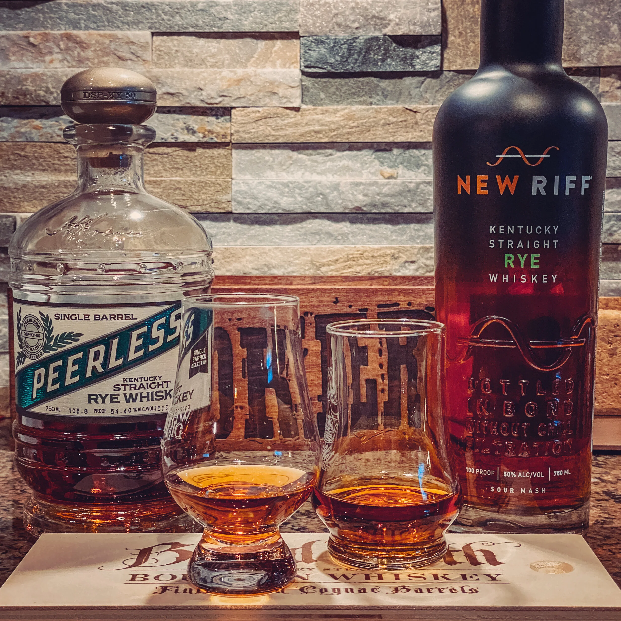 Peerless Rye SB (4.5yr) Vs. New Riff Rye BiB (4yr)