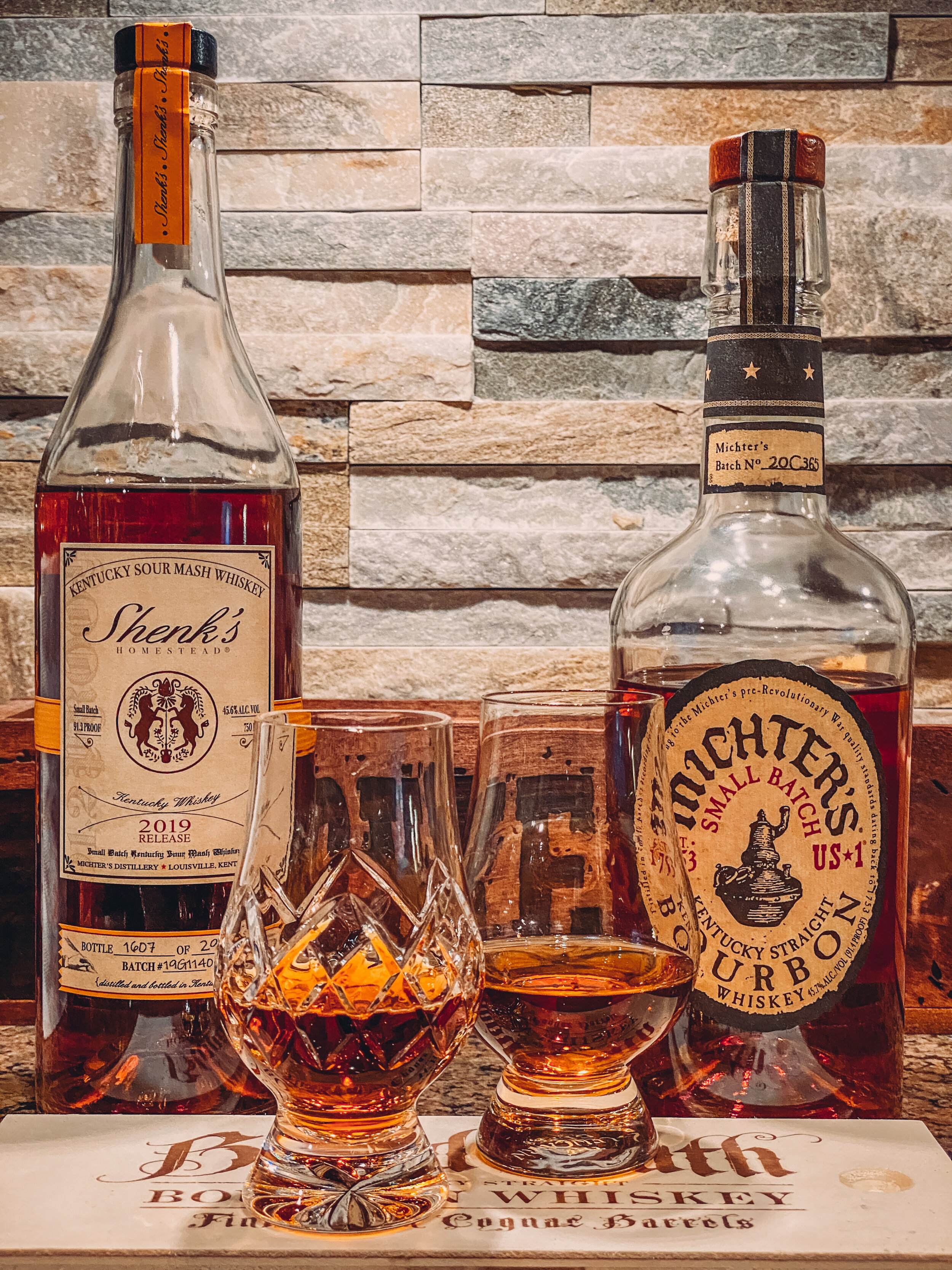 Shenk‘s Homestead 2019 Vs. Michter’s US*1 Small Batch Bourbon