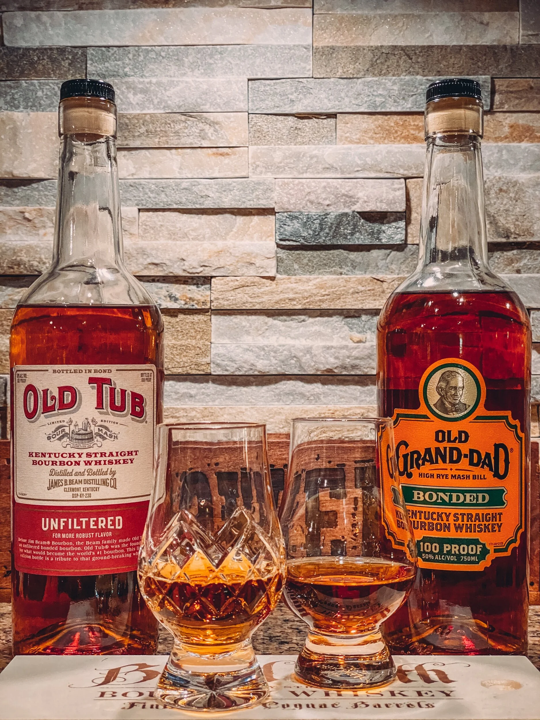 Old Tub Bottled-in-Bond Vs. Old Grandad Bonded