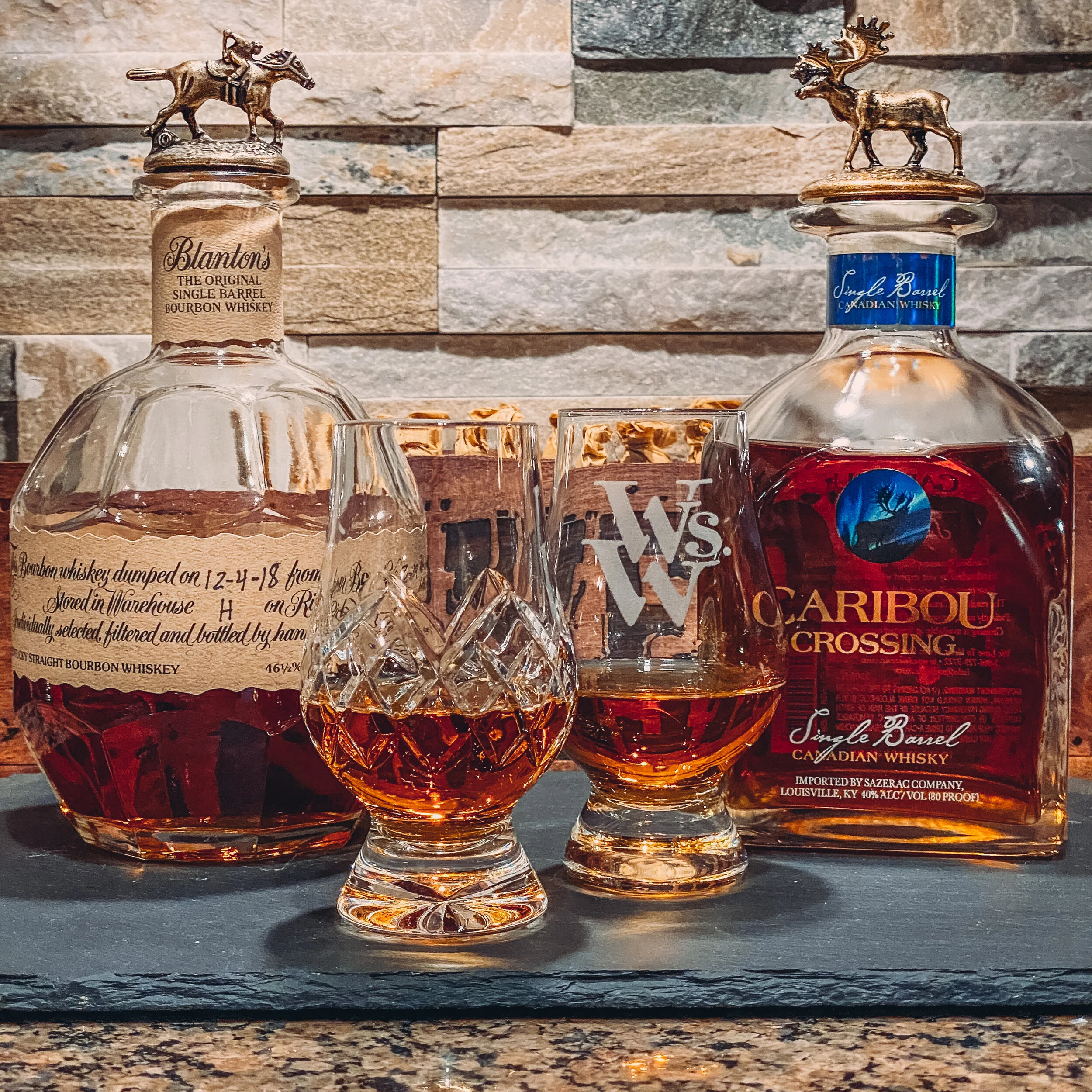 Caribou Crossing Vs. Blanton’s Original