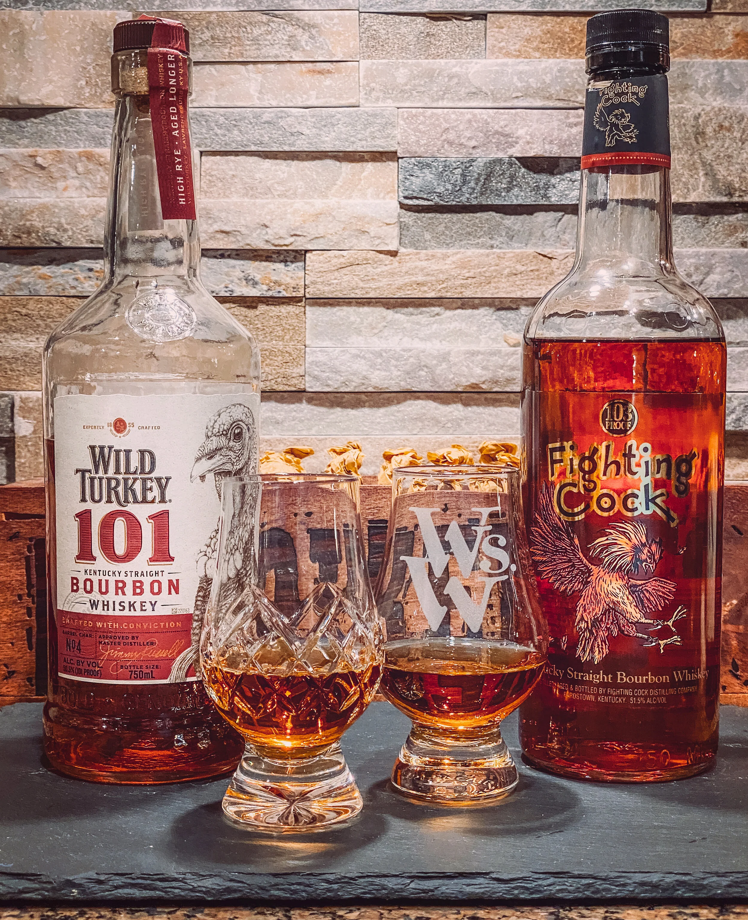 Fighting Cock Vs. Wild Turkey 101