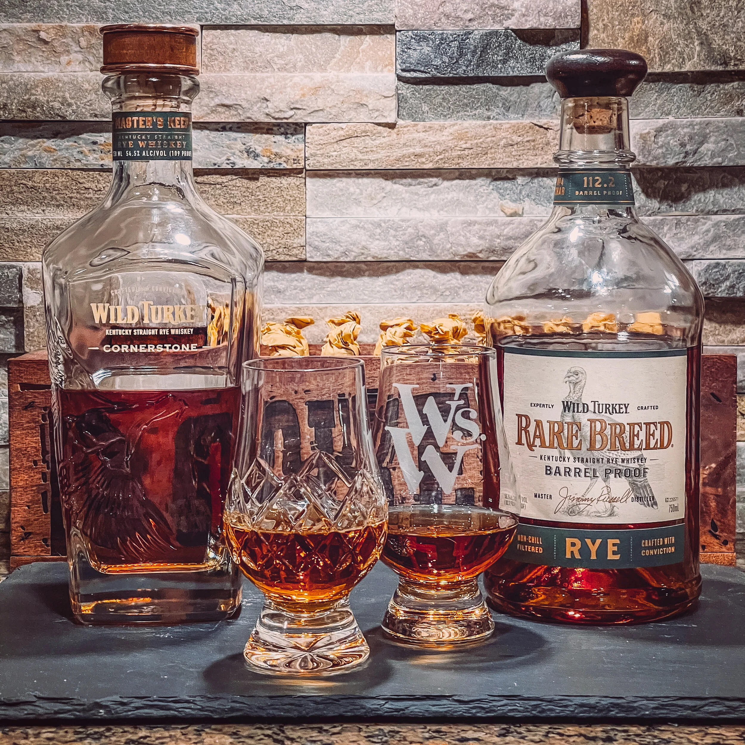 Wild Turkey - Master’s Keep - Cornerstone Rye Vs. Rare Breed Rye