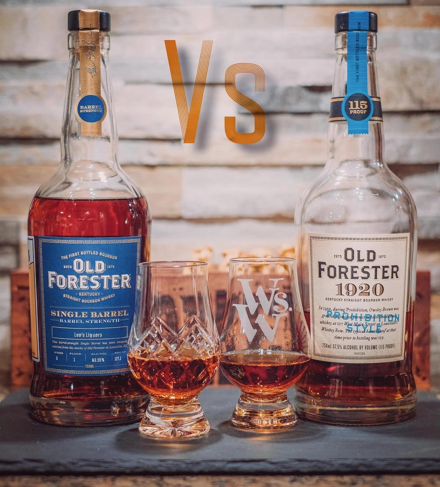 Old Forester Single Barrel Barrel Proof Vs. 1920