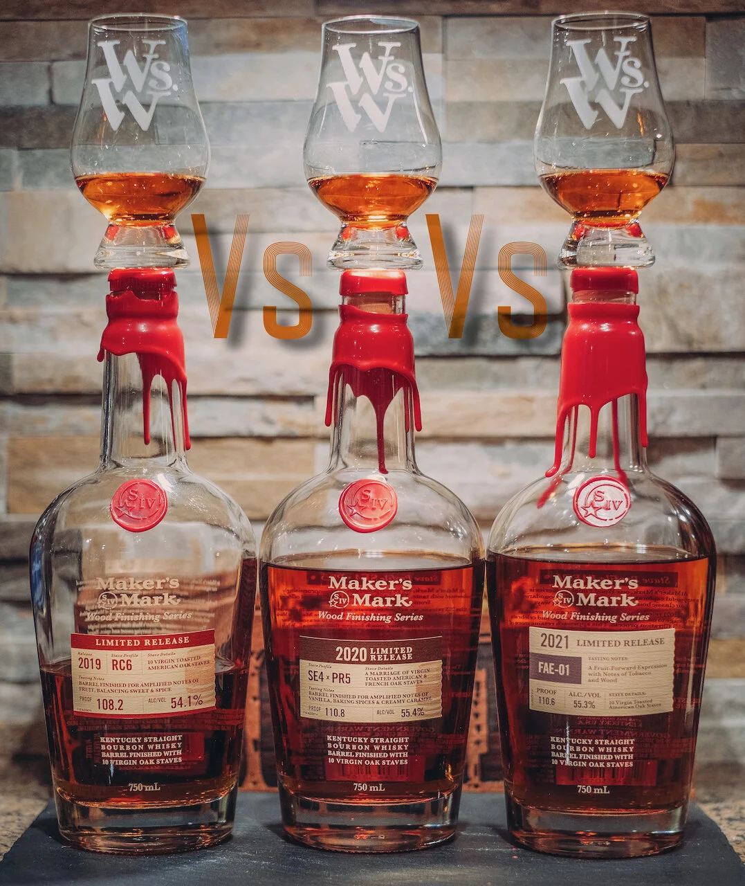 Maker’s Mark Wood Finishing Series 2019 Vs. 2020 Vs. 2021