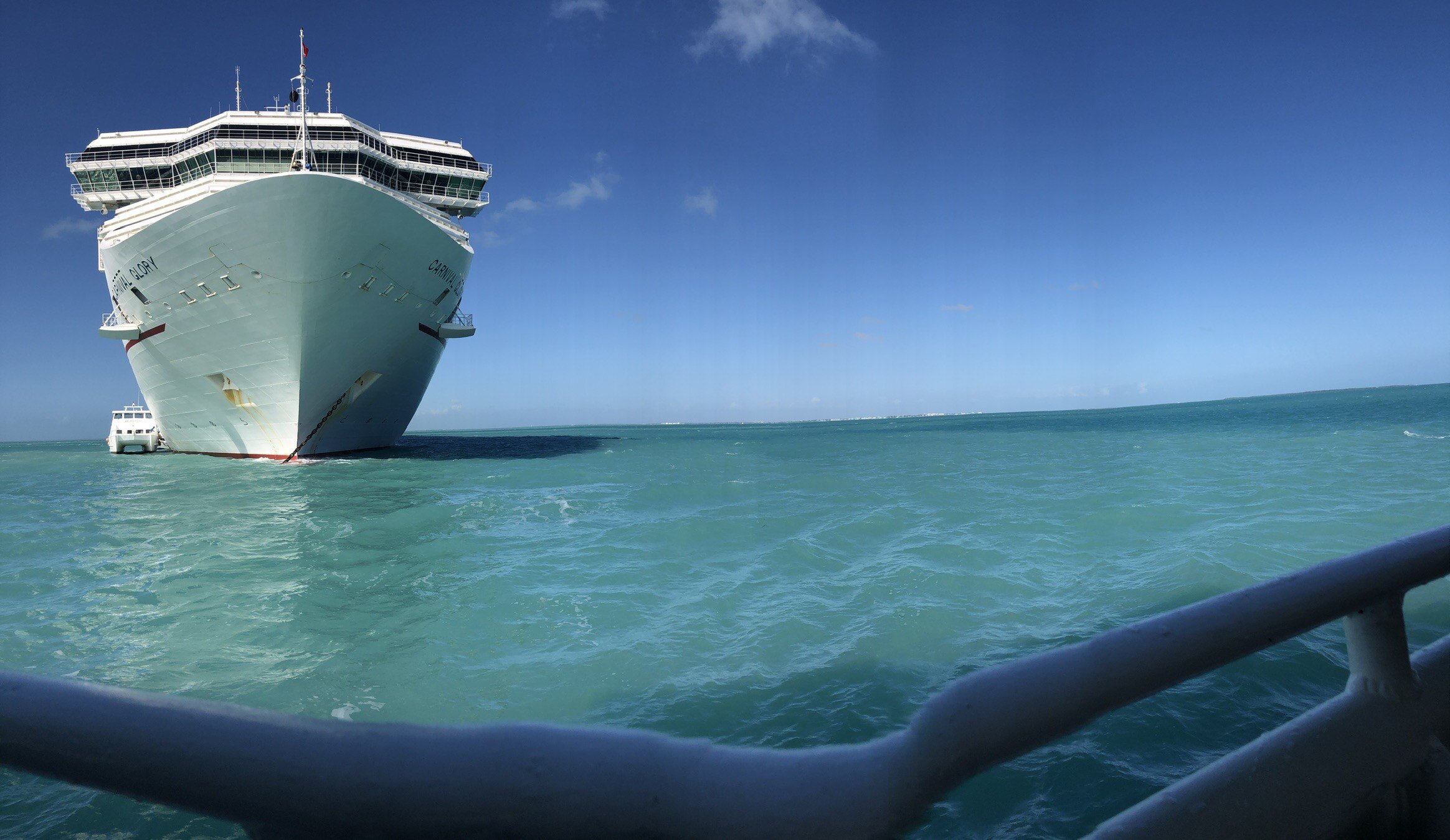  This ship on nature’s grand blue backdrop  Jordan Parsons @jordanparsonsphotography  