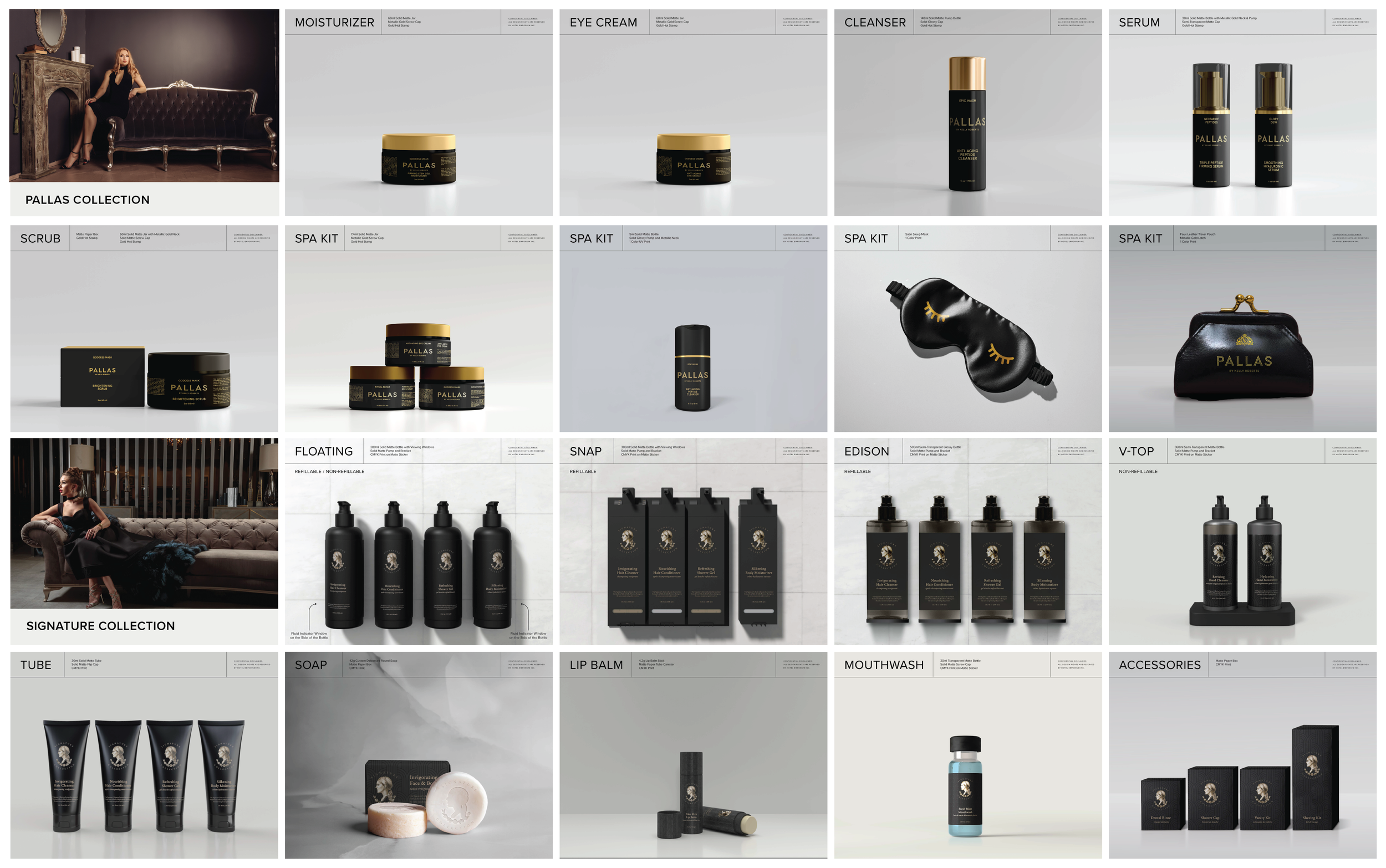 PALLAS & Mission Inn Amenities & Beauty Rebrand