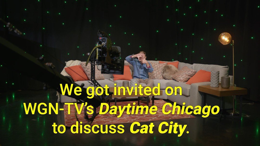 Cat City director @benkolak spoke with @amyrutledgetv and @tonyafranciscotv on @daytimechicagotv - watch the whole segment at the link in bio. Cat City is now streaming through our partnership with @firstrunfeatures on @kanopy and @vimeo

CAT CITY (2