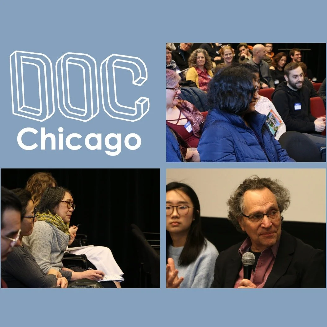 Join us at @doc.chicago this weekend - which provides a space for documentary filmmakers to gain new insights and strengthen connections across our region. A scene from our project documenting the impact of Trump on immigrants and refugees is screeni