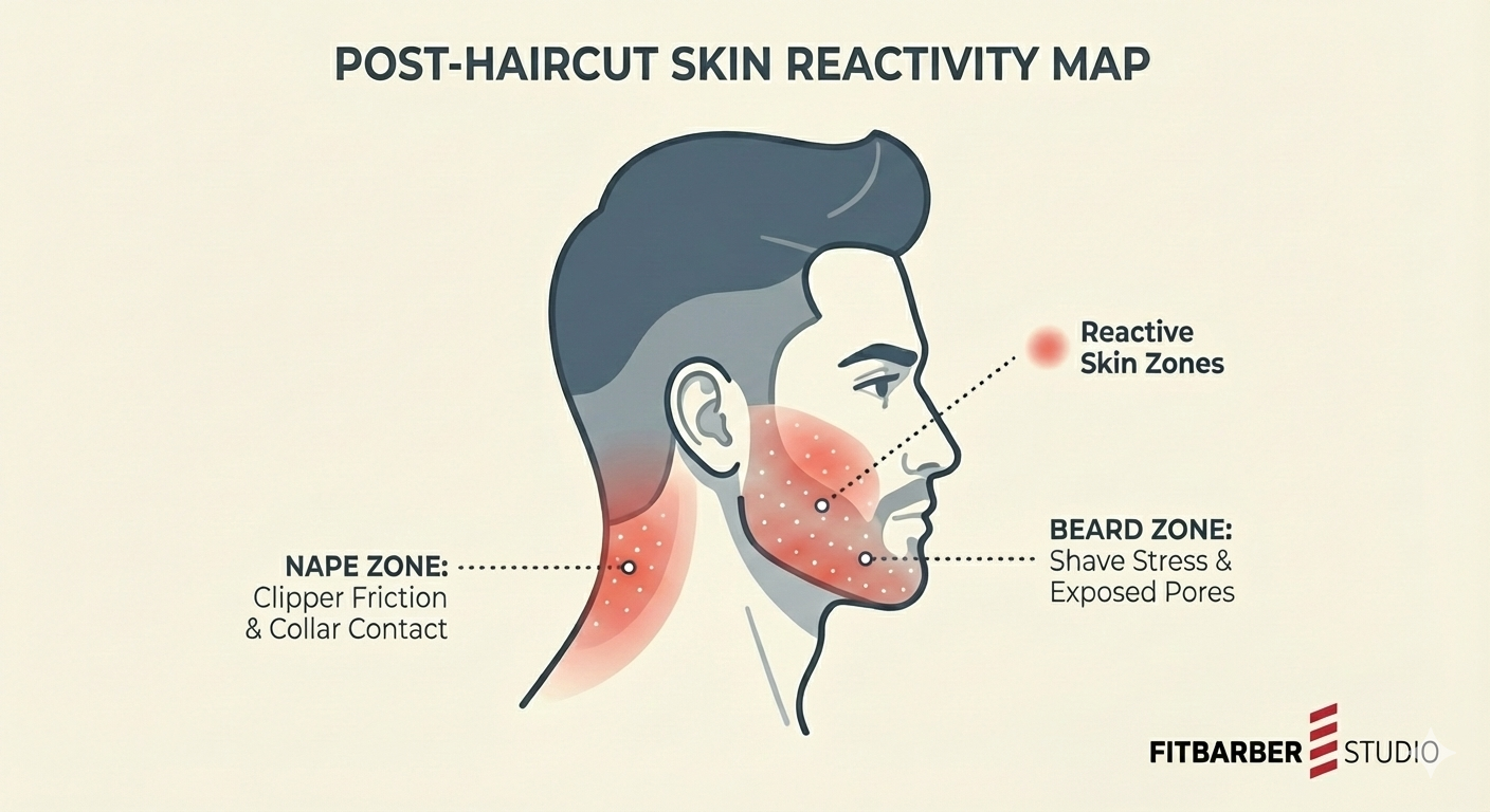 Why You Break Out After a Haircut