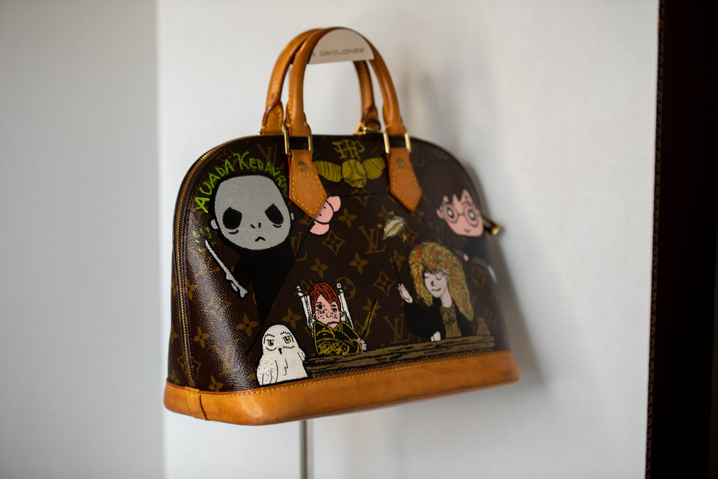 hand painted louis vuitton bags
