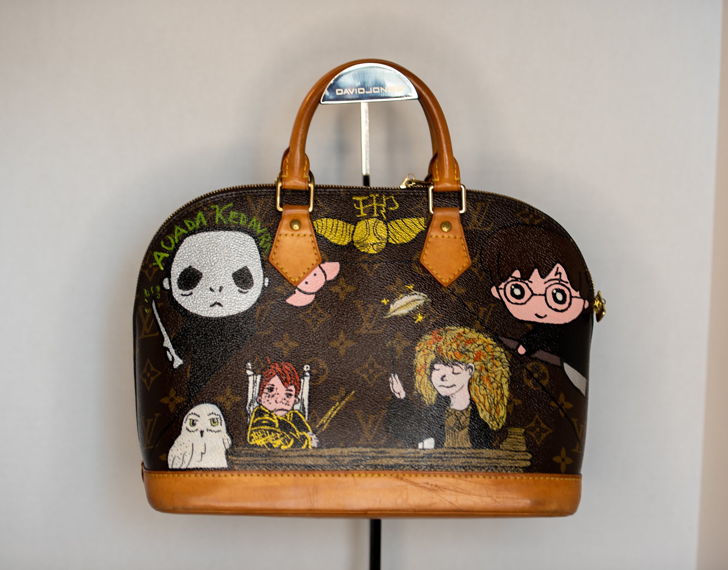 vuitton hand painted
