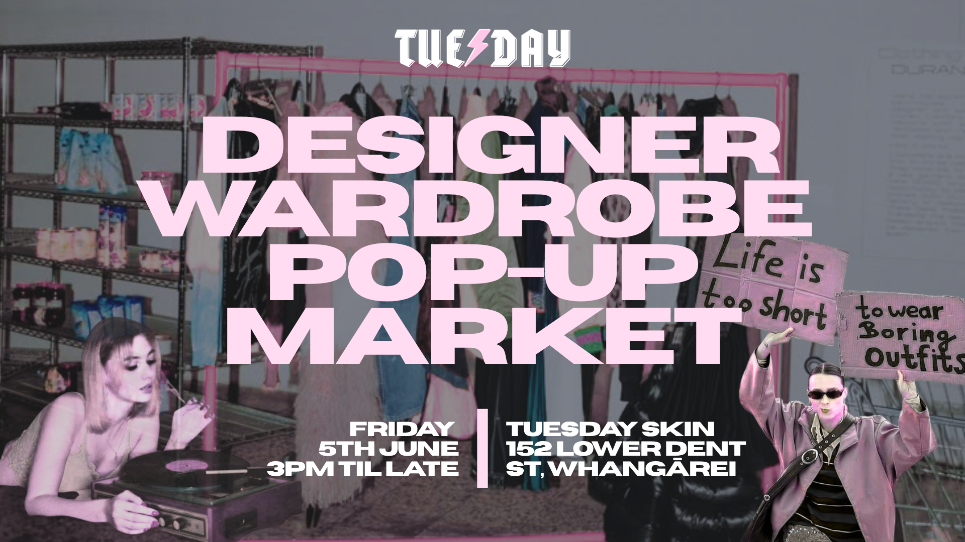 Designer Wardrobe Pop-Up Market