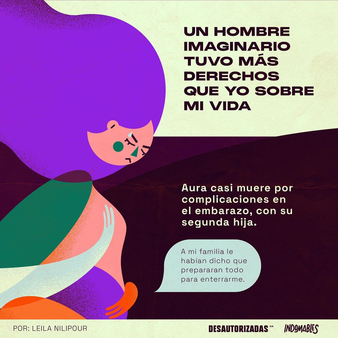 #DesAutorizadas♀ | La historia de 4 mujeres de Panam&aacute; que fueron v&iacute;ctimas de duelos, derechos pisoteados, exclusi&oacute;n y una Corte machista. 

Con quince a&ntilde;os de diferencia, Aura y Marlene tuvieron complicaciones en el embara