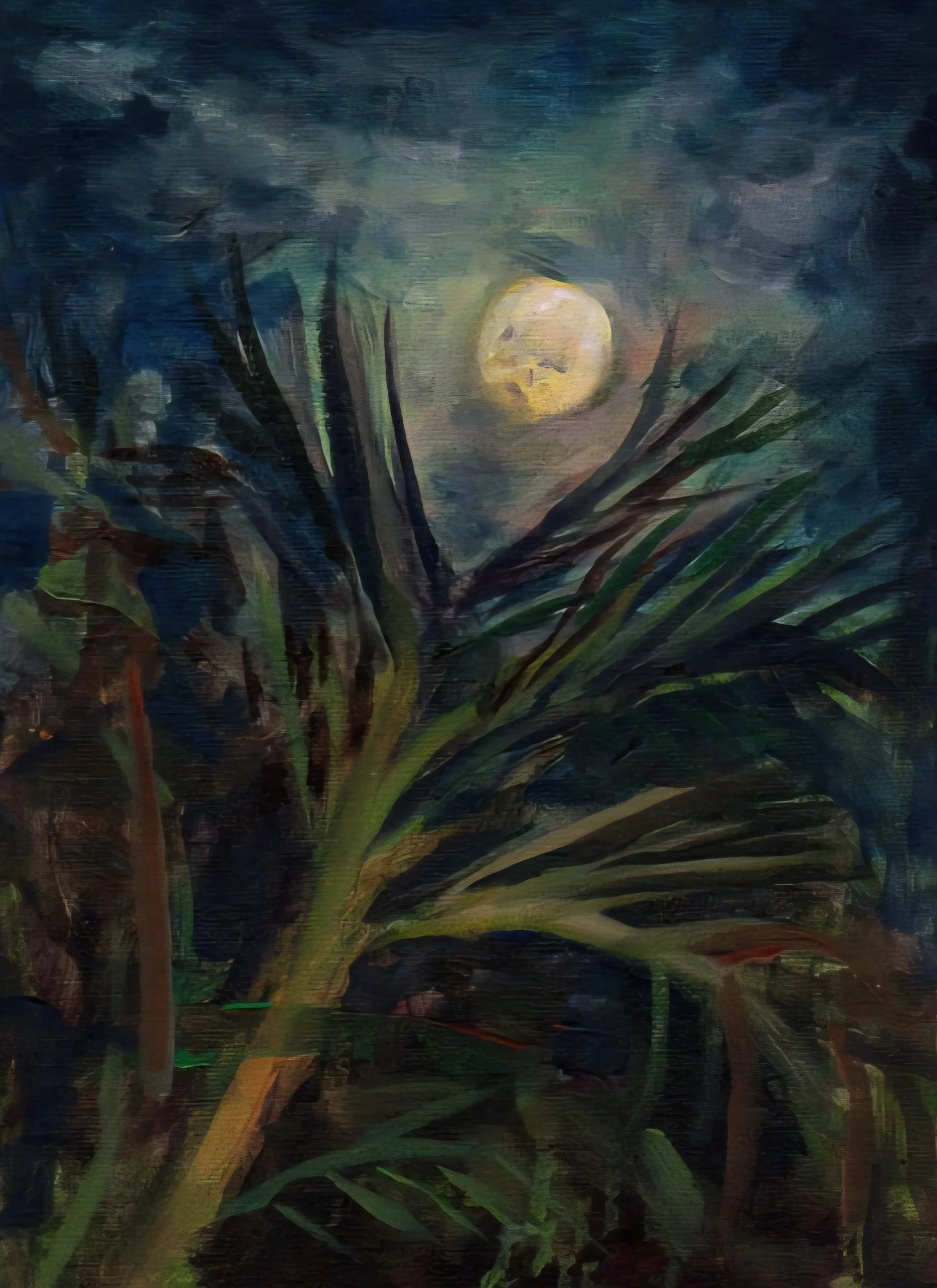 in the night