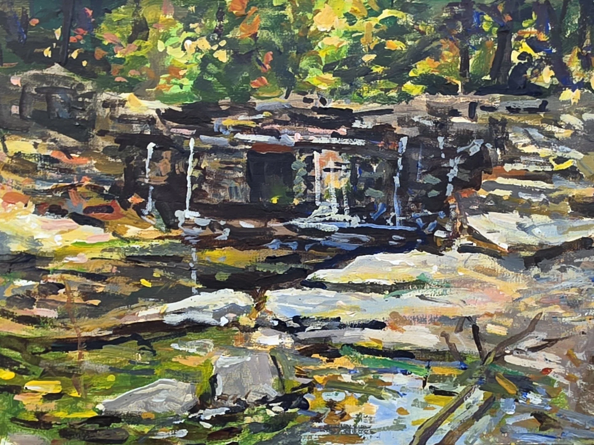 Prairie Creek Waterfall